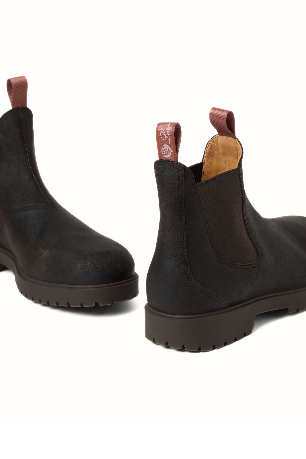 Loro Piana Dover Walk Chelsea Boot Very Dark Brown