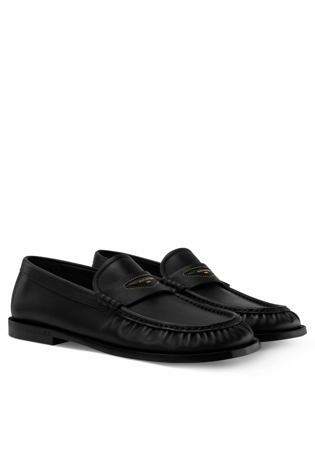 Louis Vuitton Jazz Moccasin Black leather