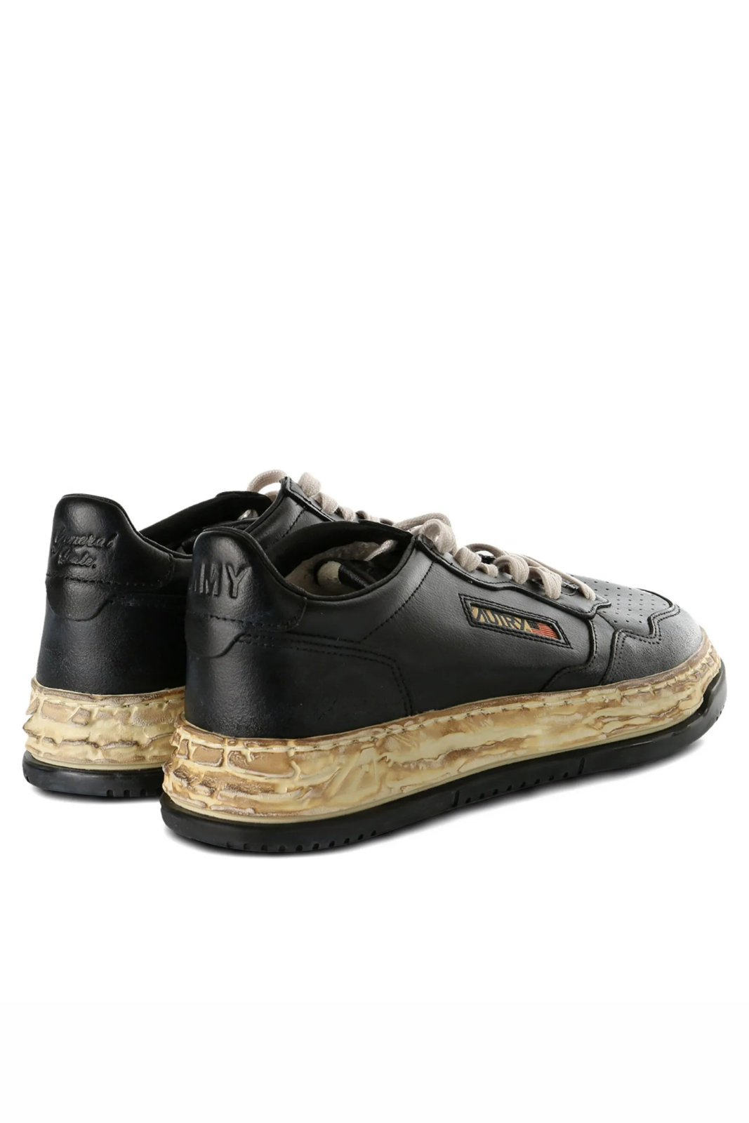 Autry Maison Mihara Yasuhiro x Autry leather-platform sneakers