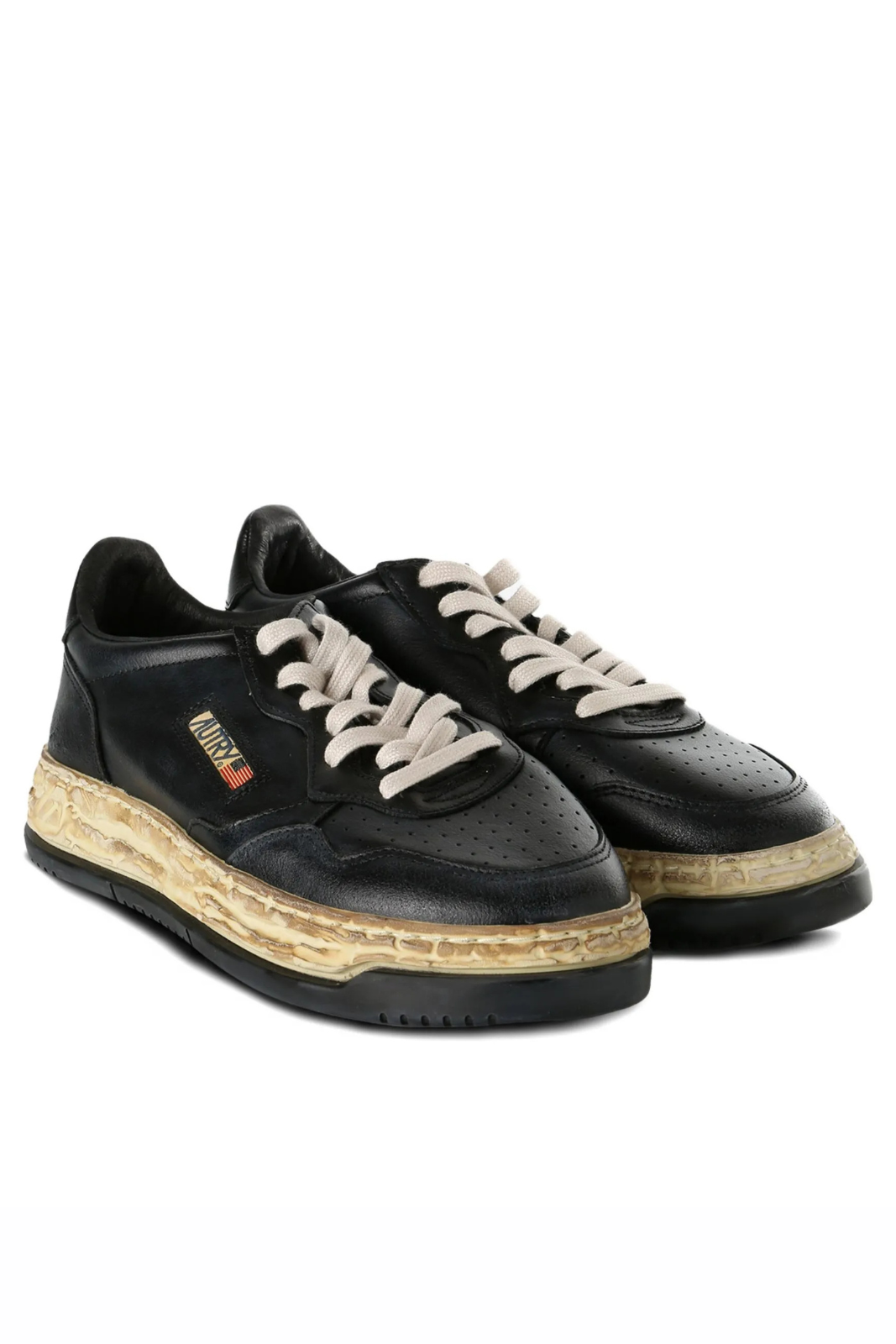 Autry Maison Mihara Yasuhiro x Autry leather-platform sneakers