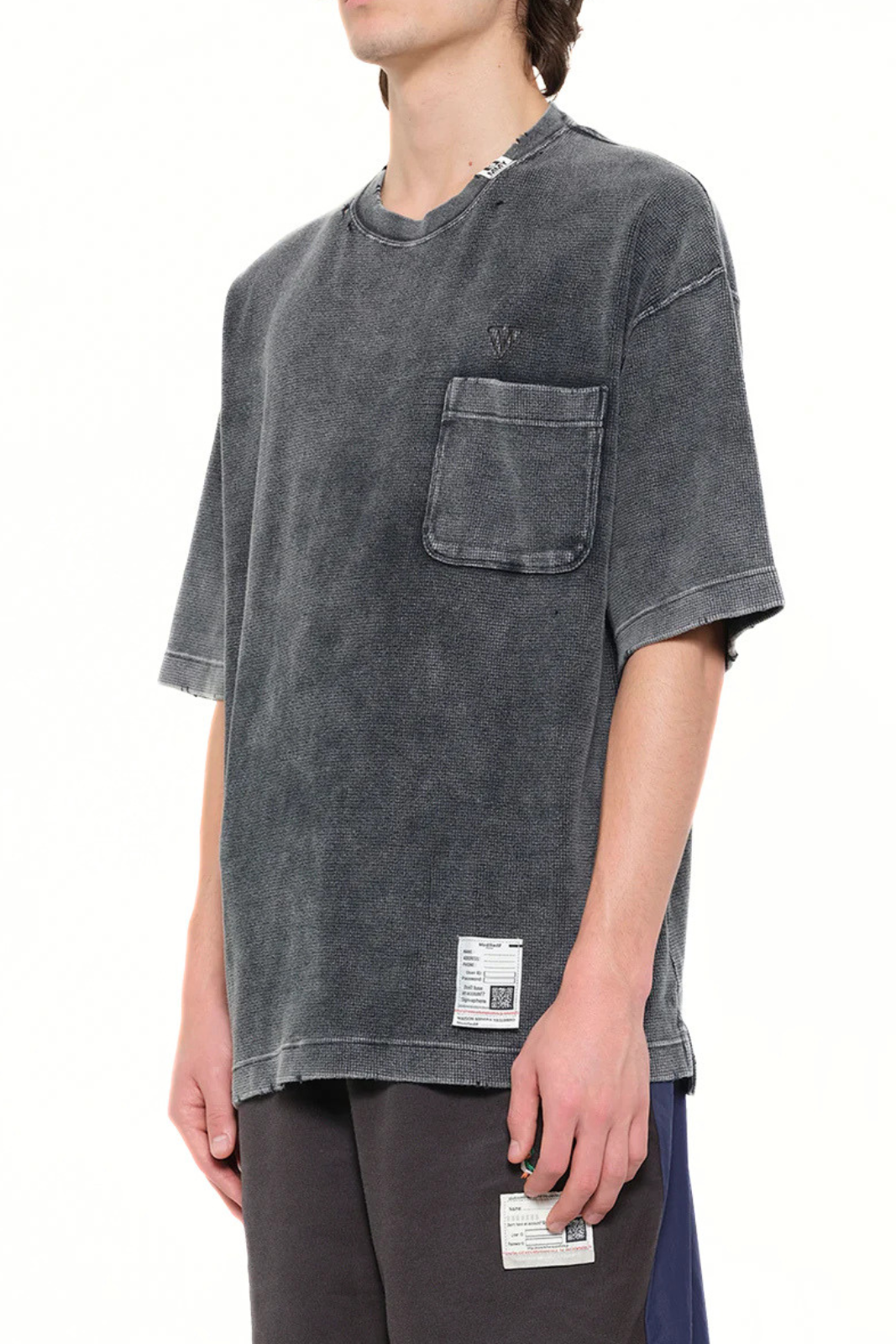 Памучна тениска Amiri с лого отпред