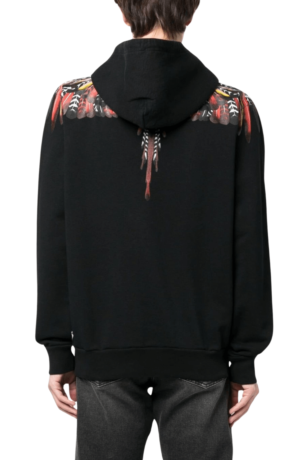 Marcelo Burlon County of Milan Grizzly Wings organic cotton hoodie for men