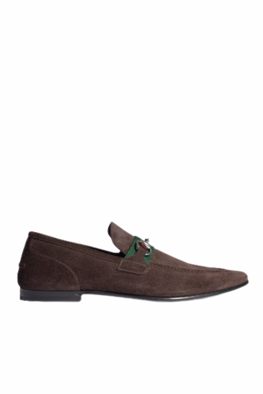 Hermes Job Man Loafers от велурена козя кожа в черно