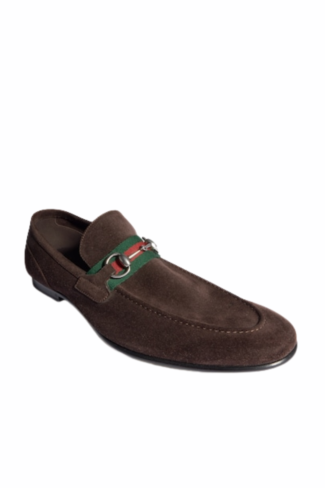 Hermes Job Man Loafers от велурена козя кожа в черно