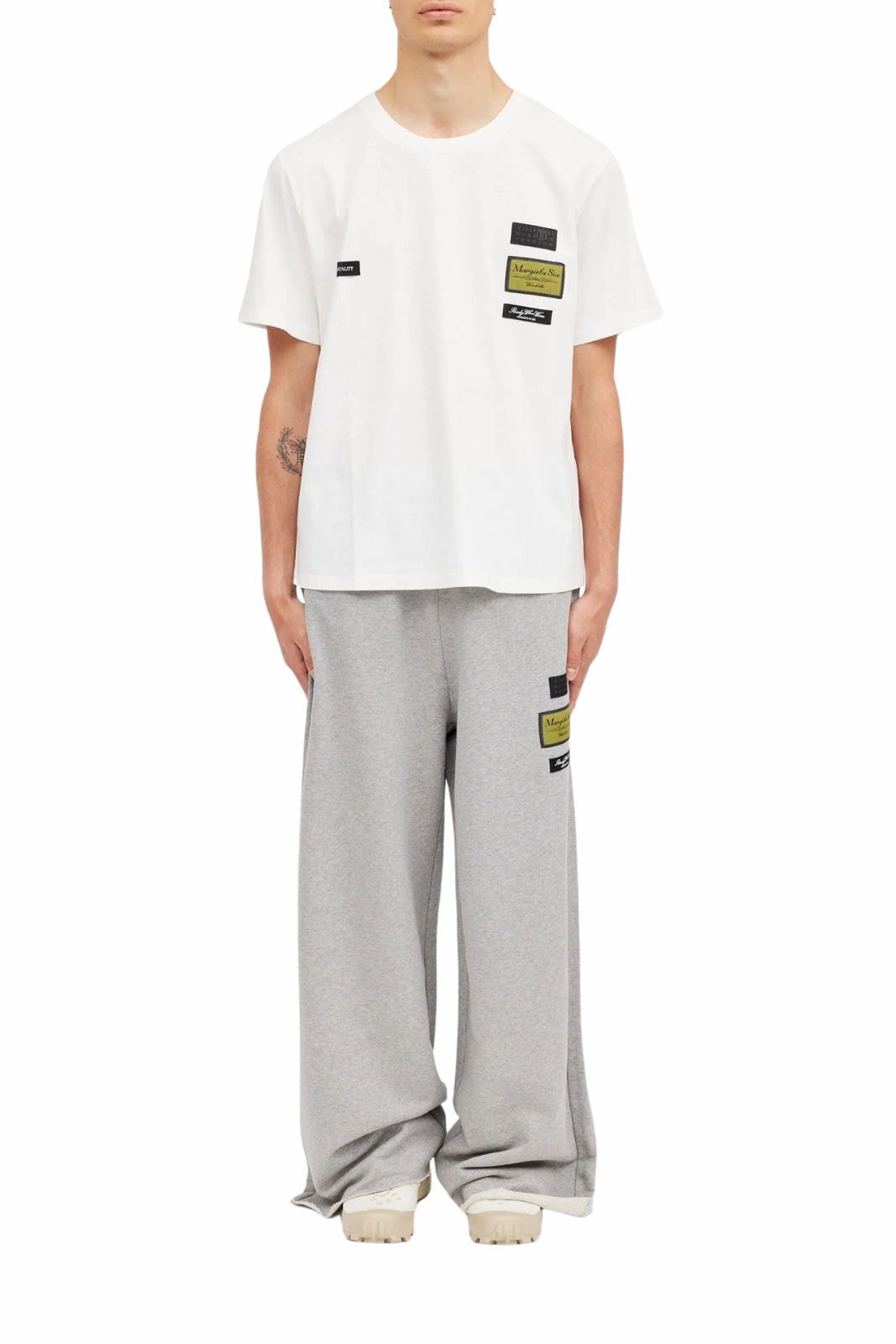 Черна унисекс тениска Ami Paris De Coeur