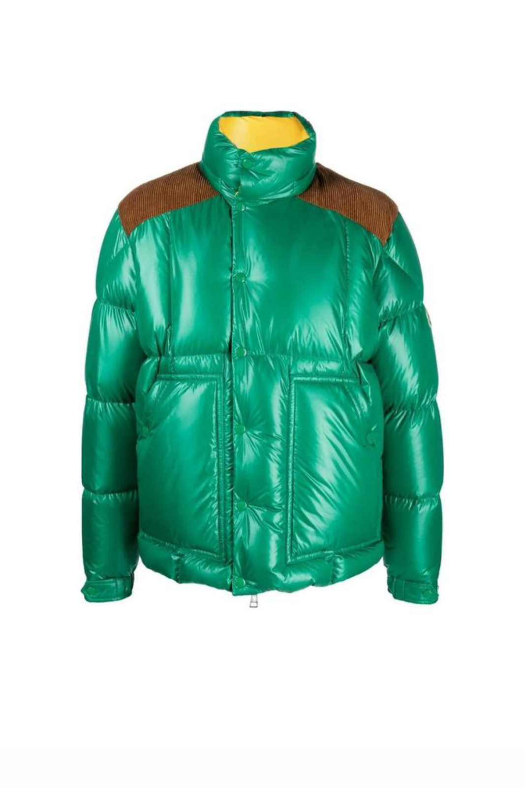 Яке с качулка Moncler Sassiere с детайли от лещи, черно