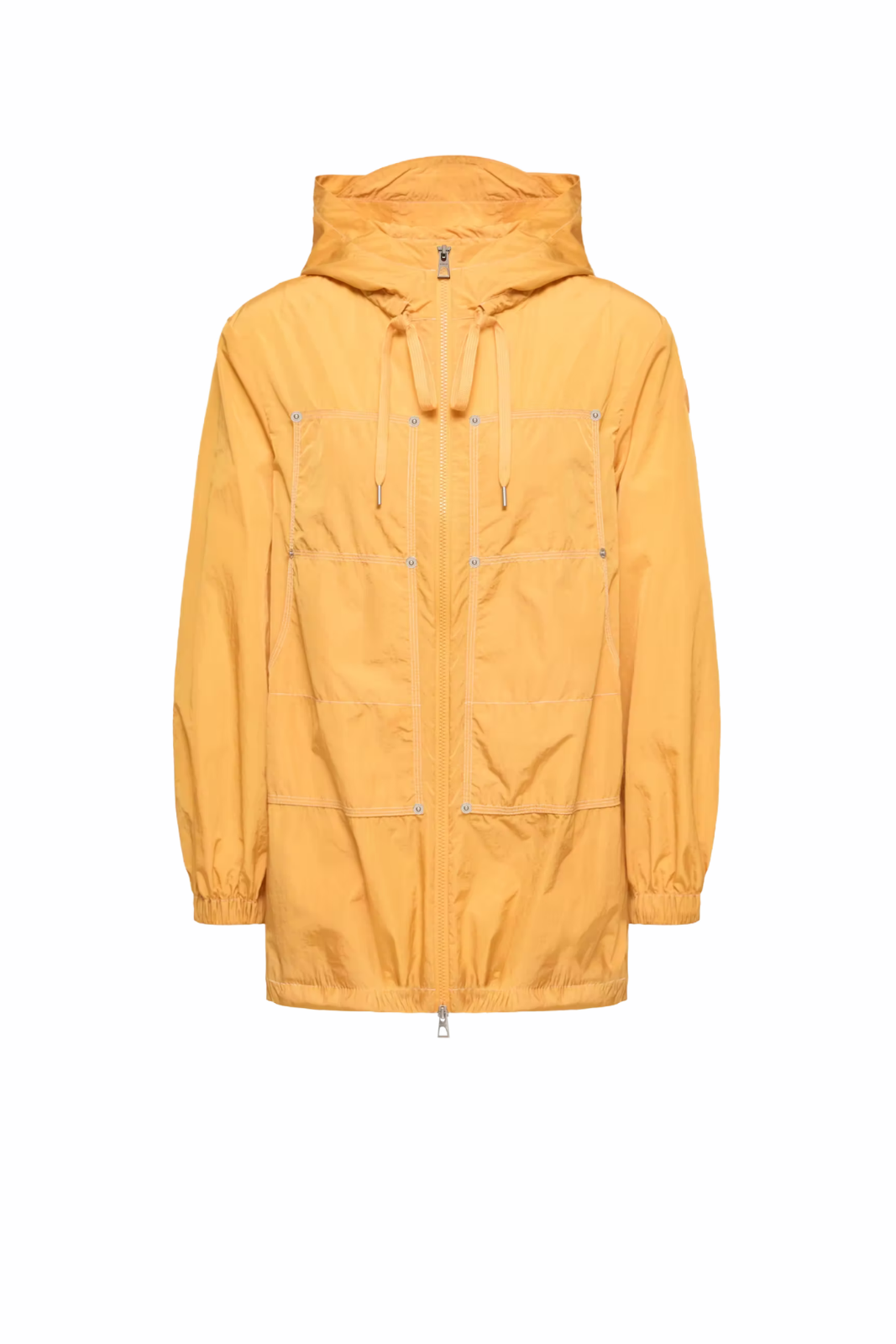 Пухено палто Moncler Torcon с меко лого