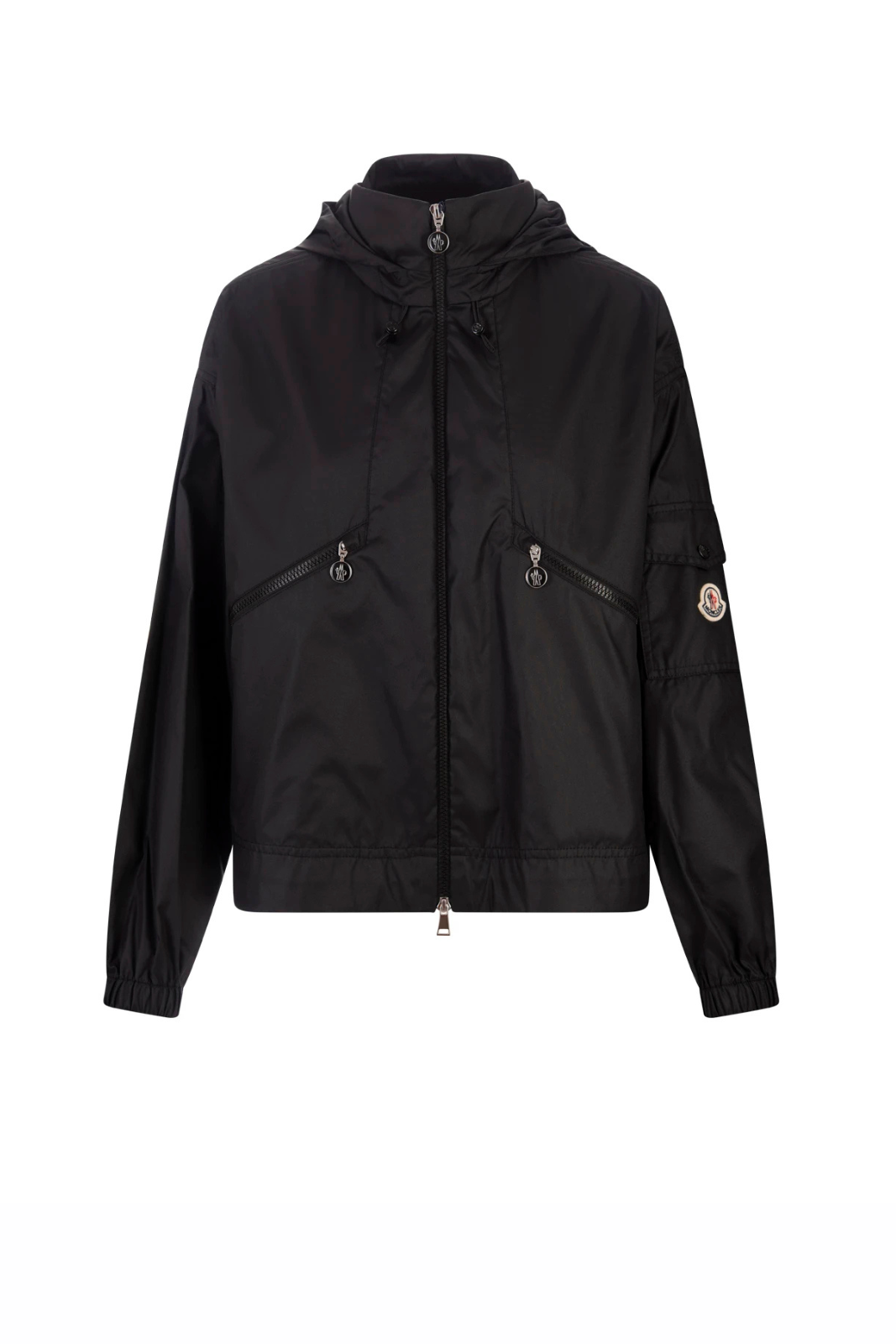 Пухено палто Moncler Torcon с меко лого