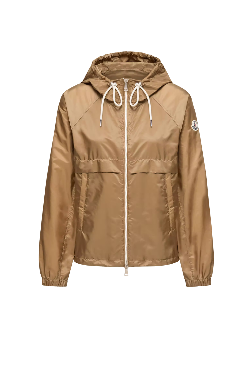 Пухено палто Moncler Torcon с меко лого