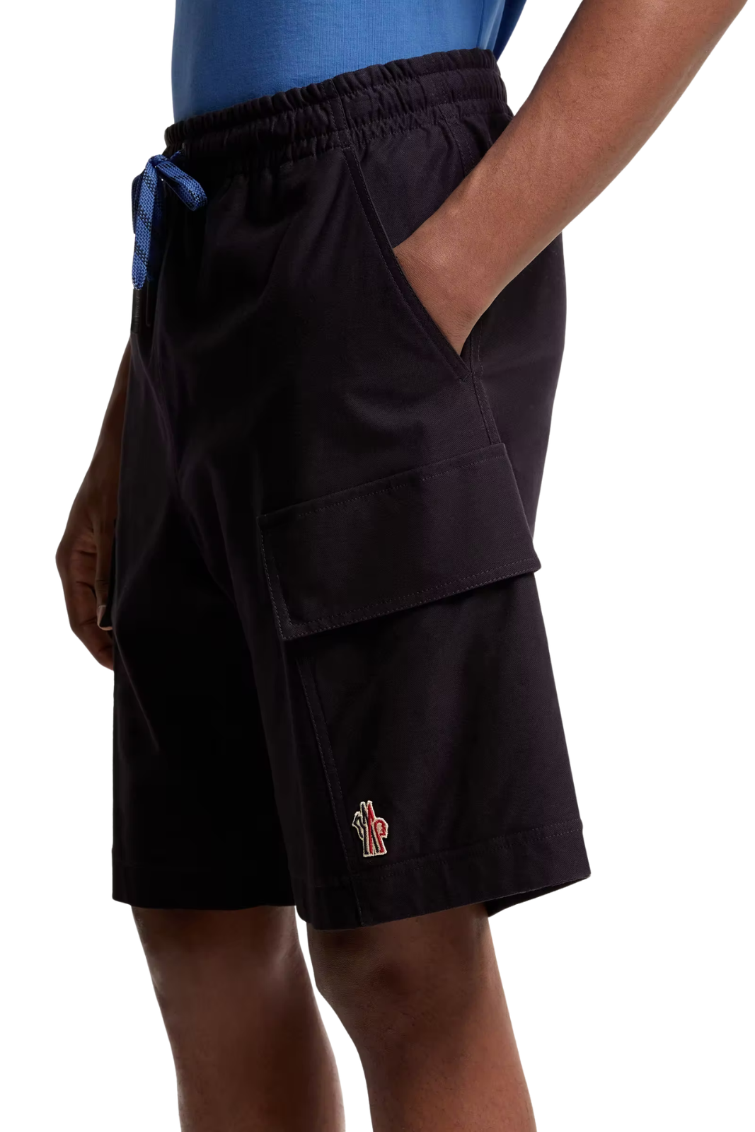 Черен къс къс ръкав от сапър Ami Paris