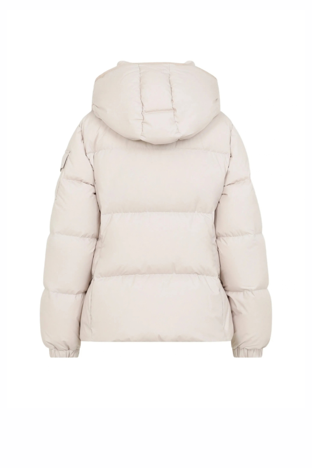 Пухено палто Moncler Torcon с меко лого