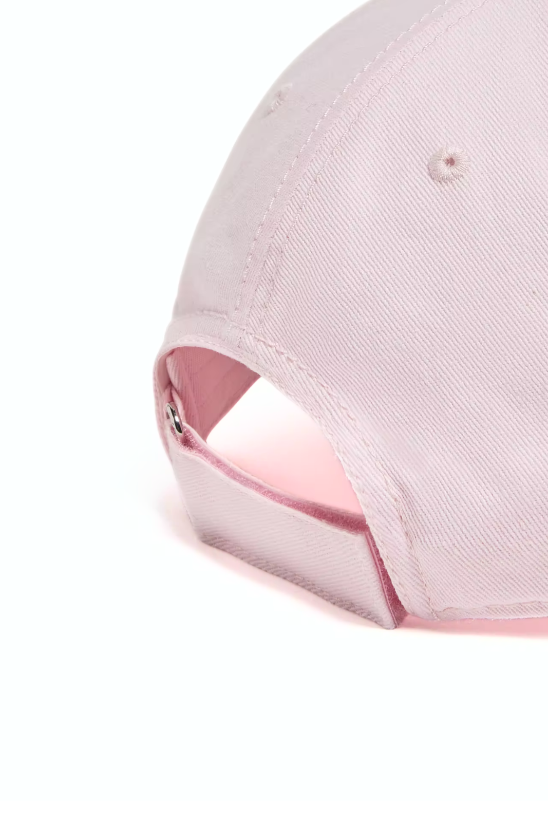 Moncler Gabardine Baseball Cap Light Pink