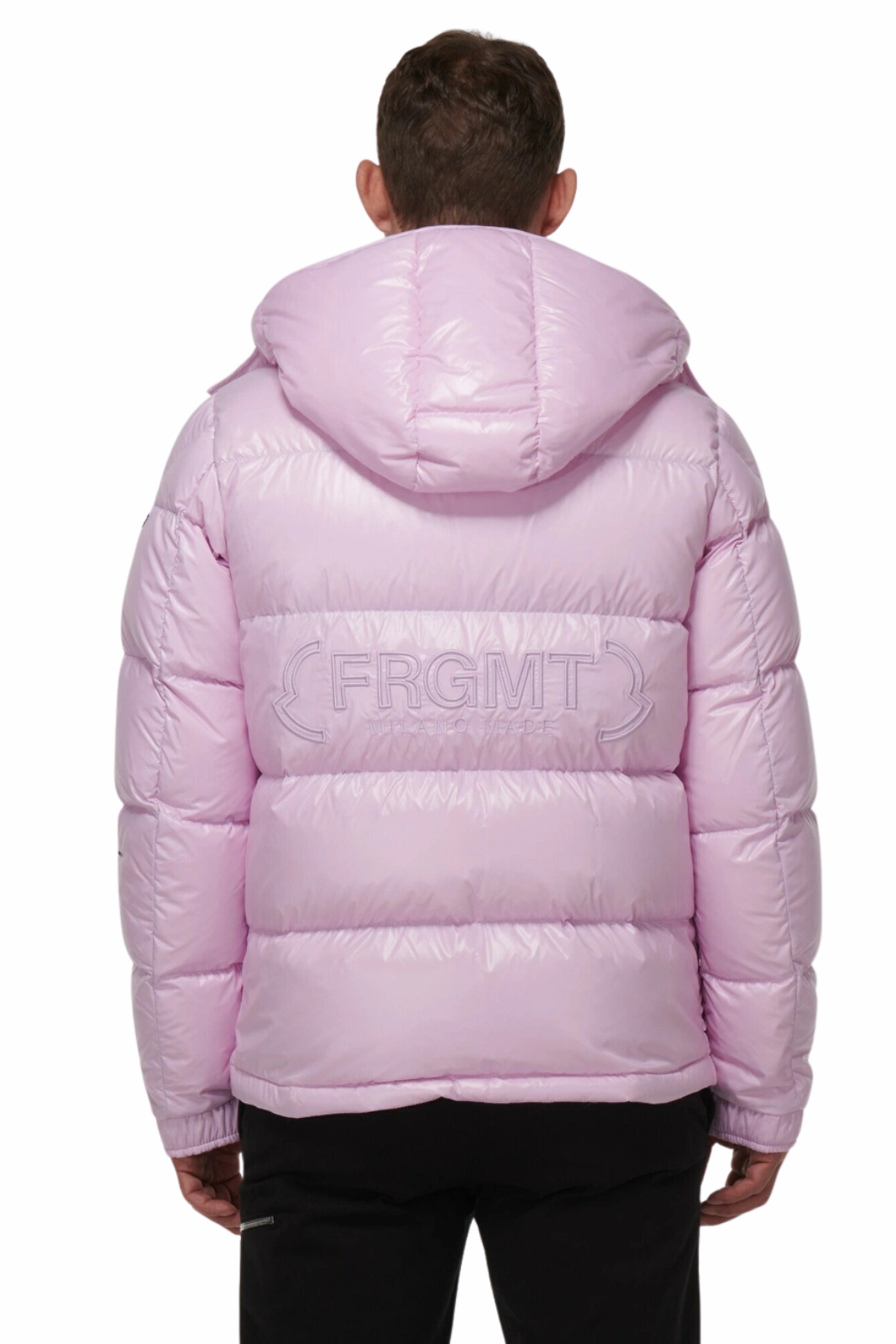 Moncler Genius Rickey down pink jacket