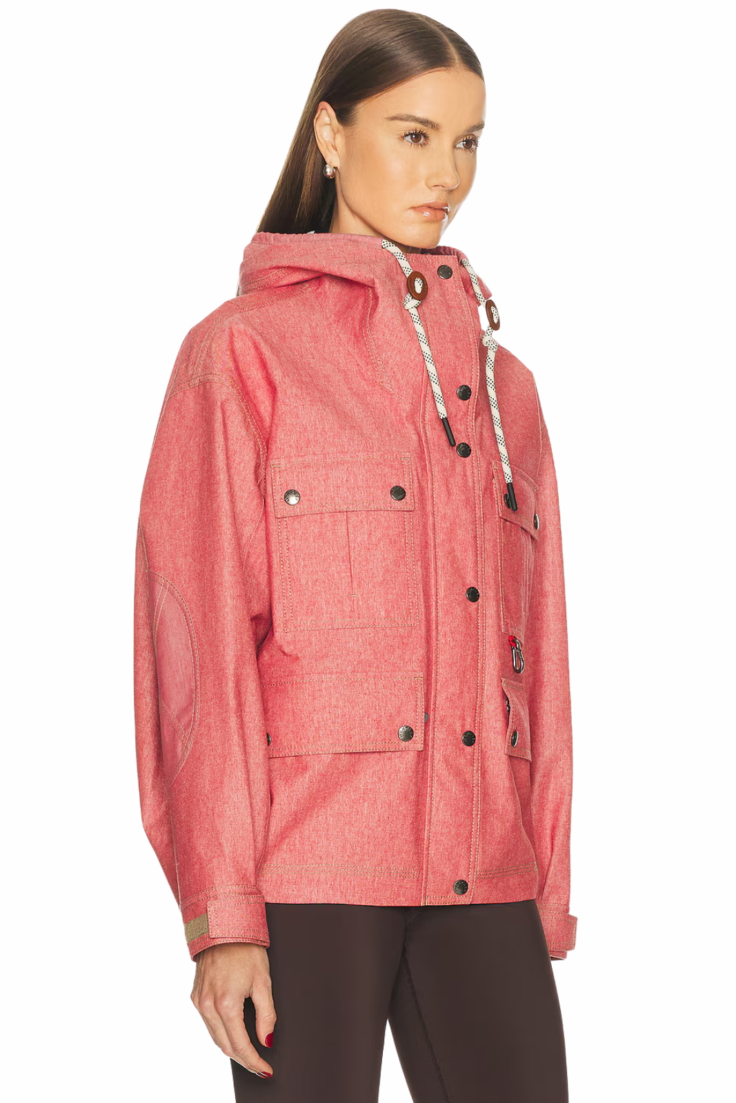 Moncler Grenoble Beziers hooded Red jacket