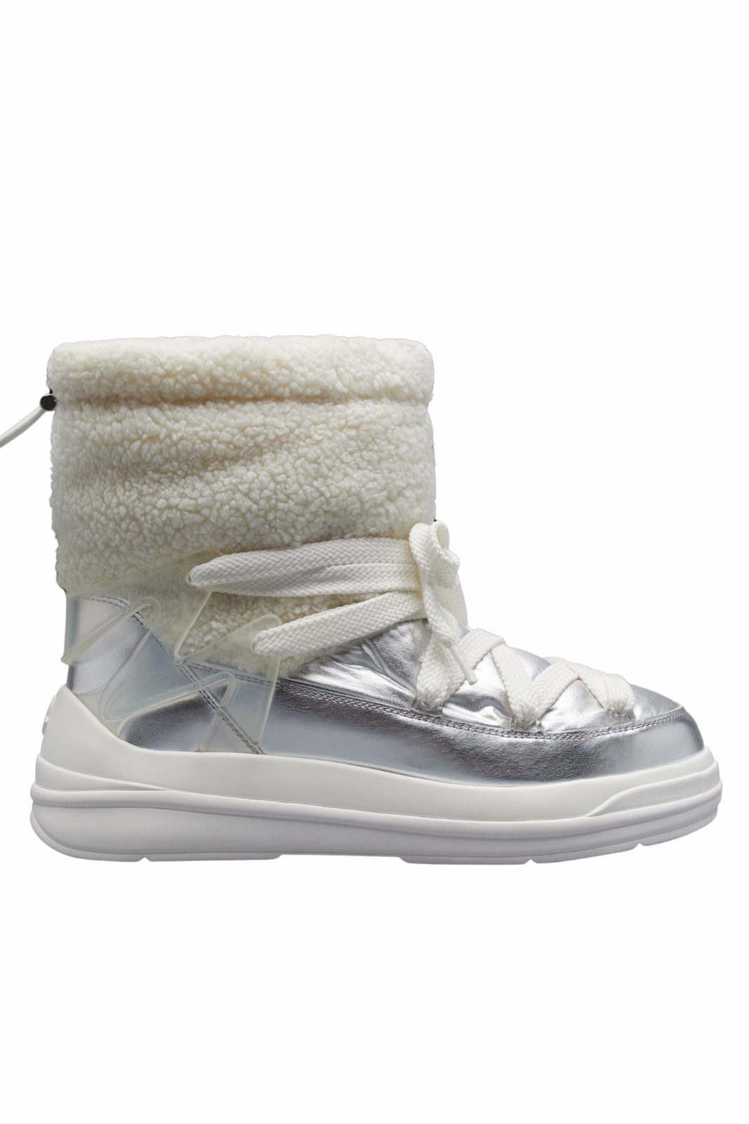 Moncler Insolux Велурени Зимни Ботуши Сиви