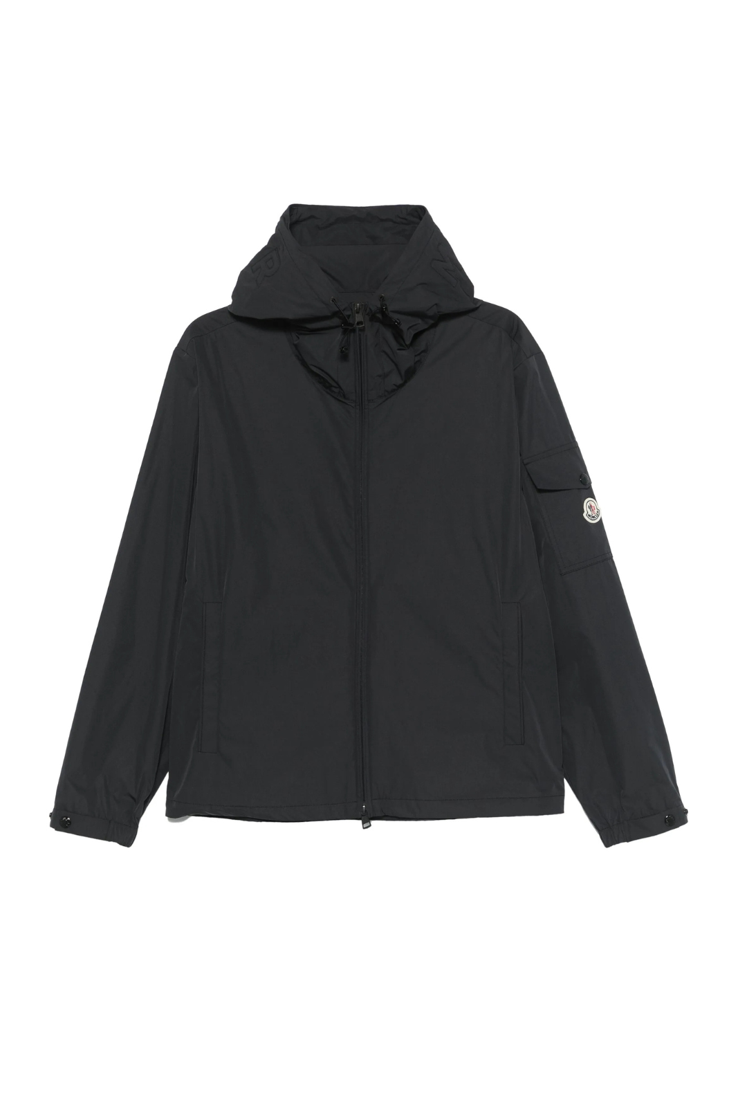 Moncler Sassiere lens-detail hooded jacket Black