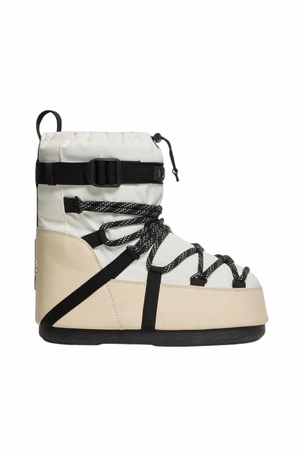 Moncler Grenoble Icon Low Padded Snow Boot White