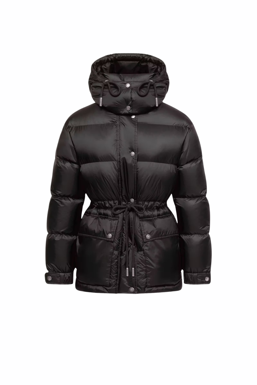 Пухено палто Moncler Torcon с меко лого