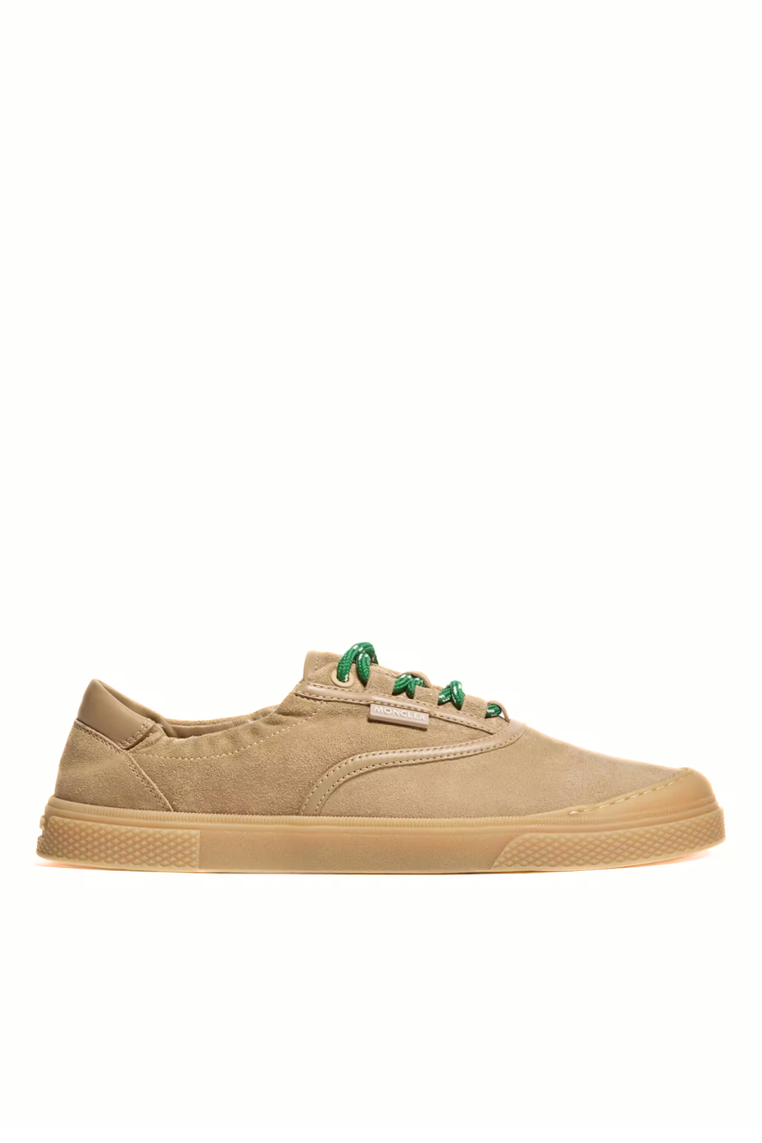 Moncler Vera Leisure Sneaker in suede leather beige