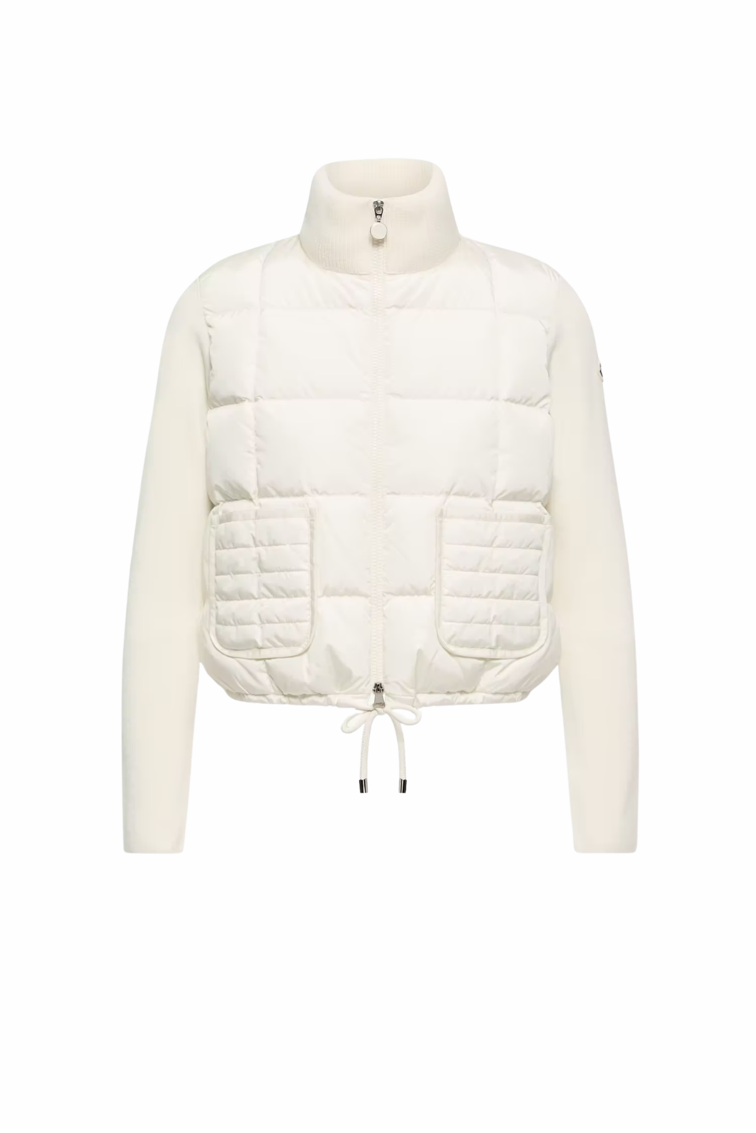 Пухено палто Moncler Torcon с меко лого