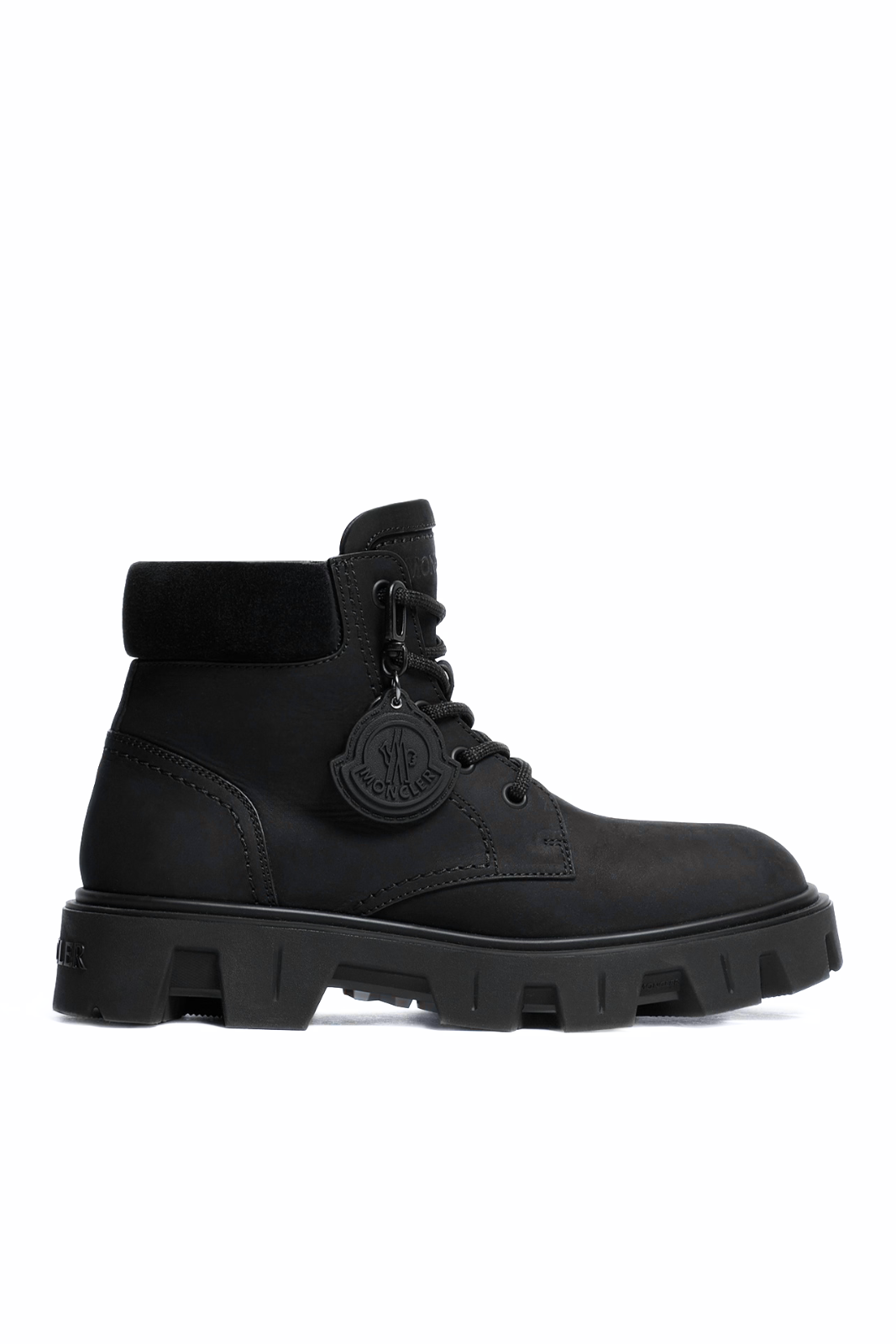 Moncler Grenoble Peak City Suede and Nubuck Ankle Boots