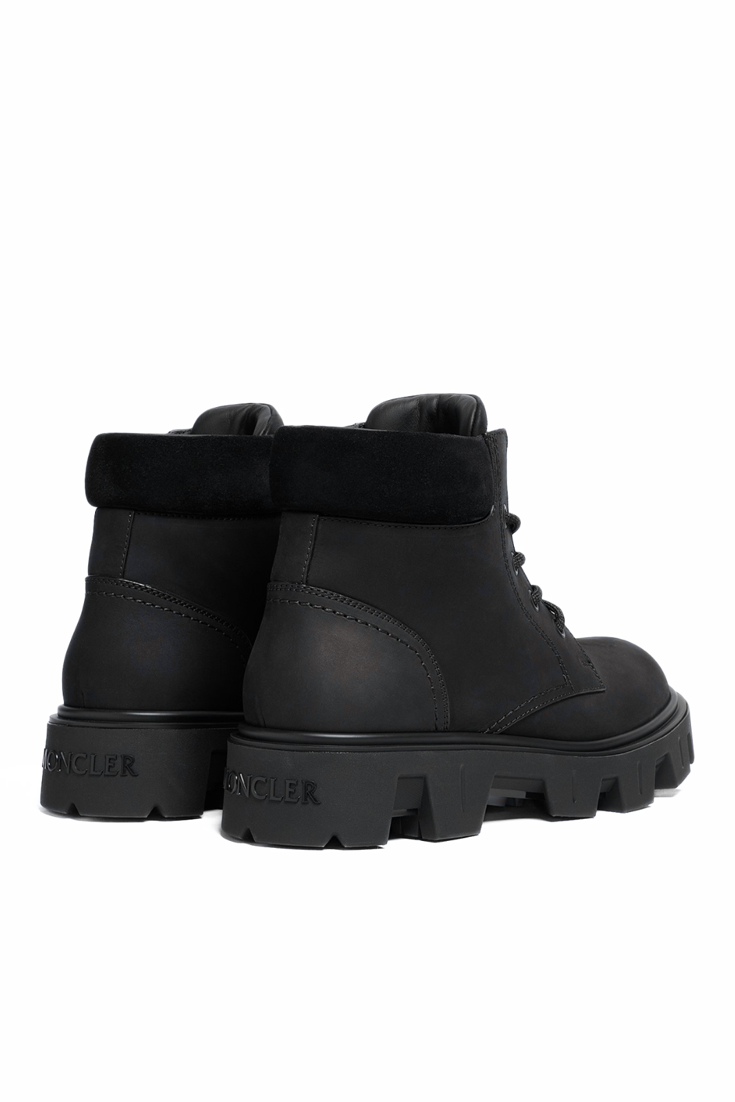 Moncler Grenoble Peak City Suede and Nubuck Ankle Boots