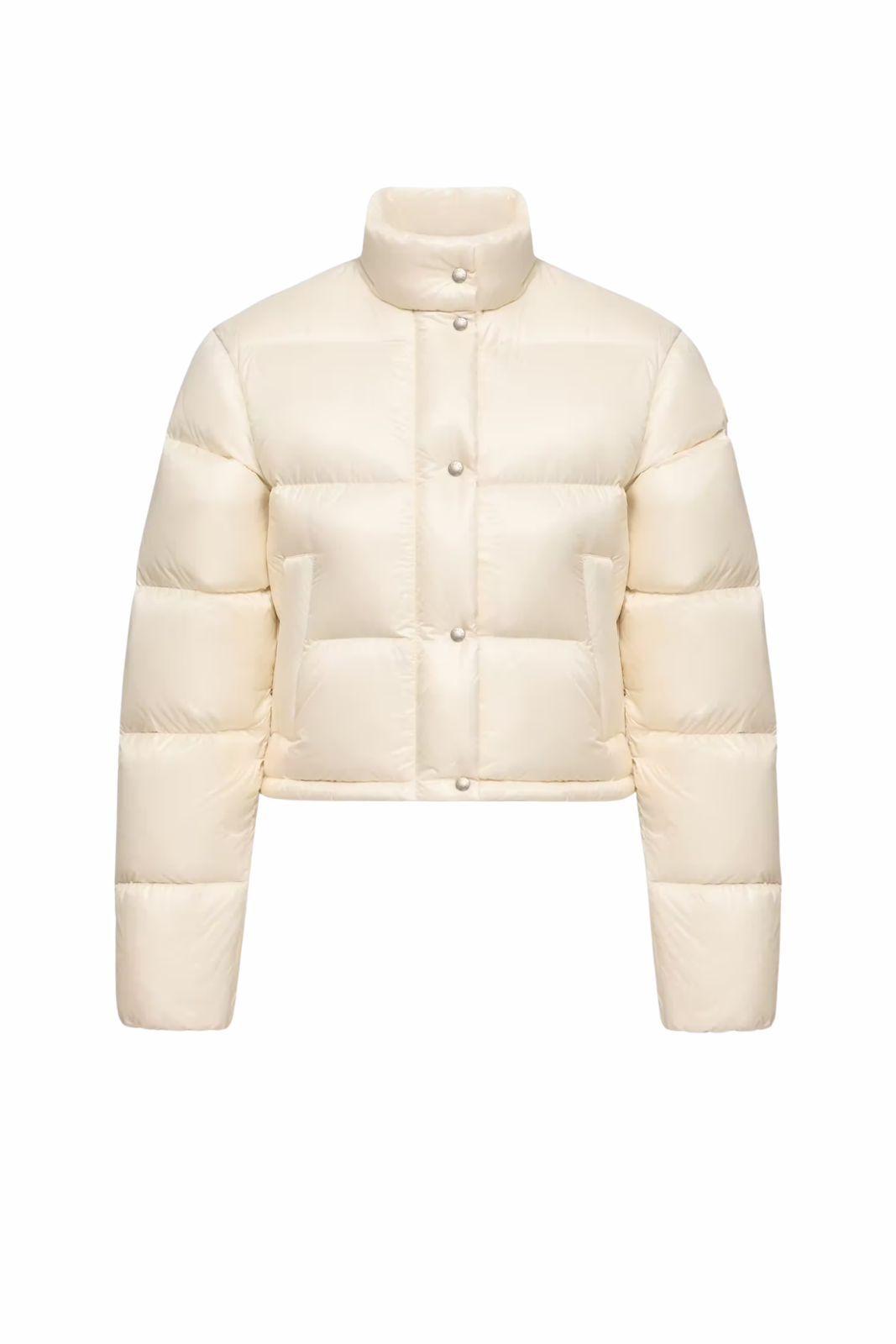 Яке с качулка Moncler Sassiere с детайли от лещи, черно