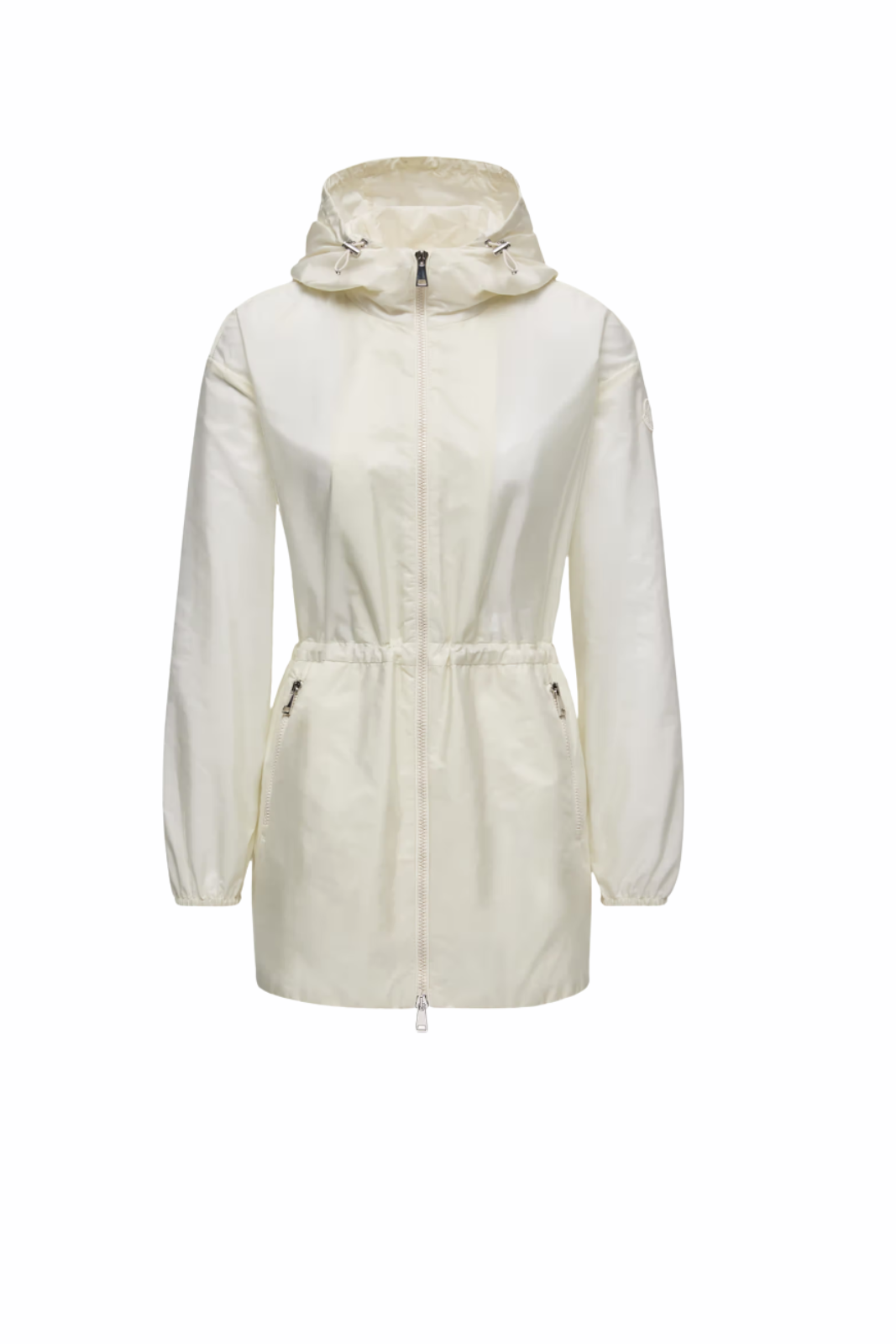 Пухено палто Moncler Torcon с меко лого