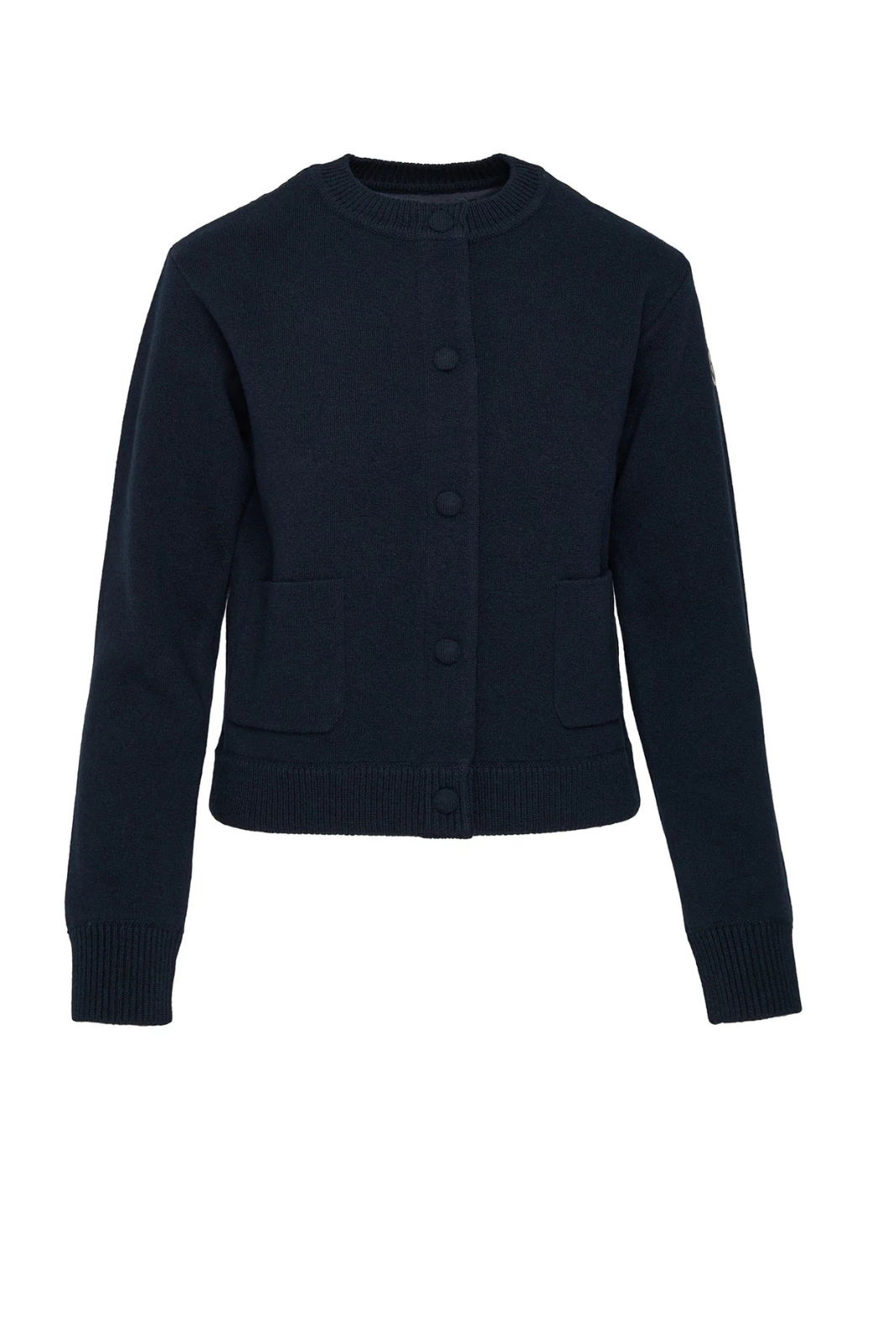 Moncler Wool Cardigan DarkBlue for women