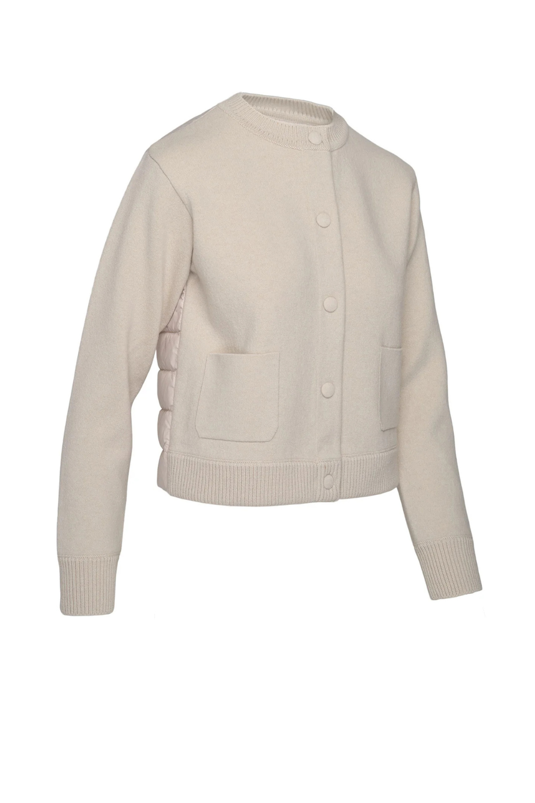 Moncler Wool Cardigan Beige for women