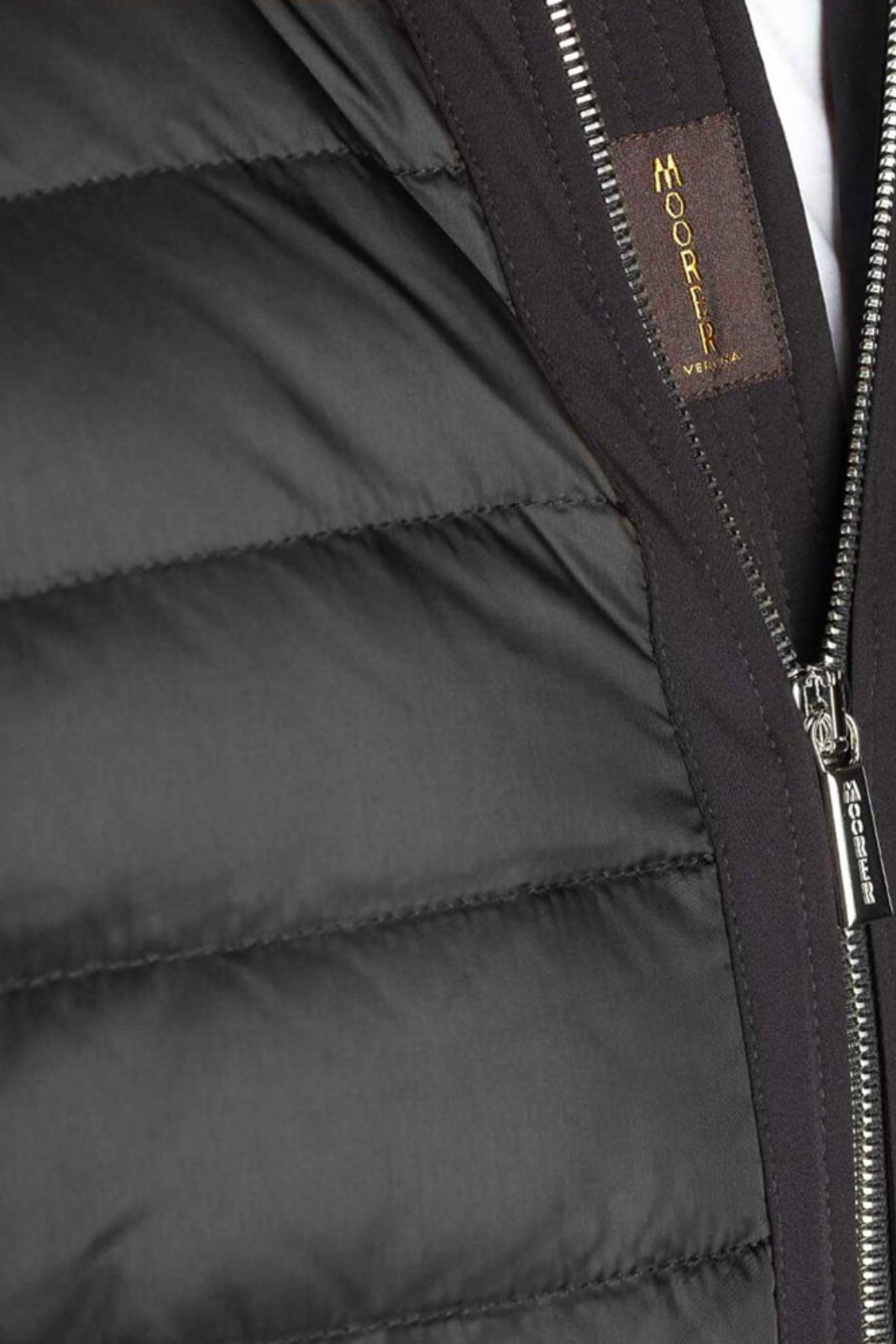 Moorer Gilles KNS padded jacket Black