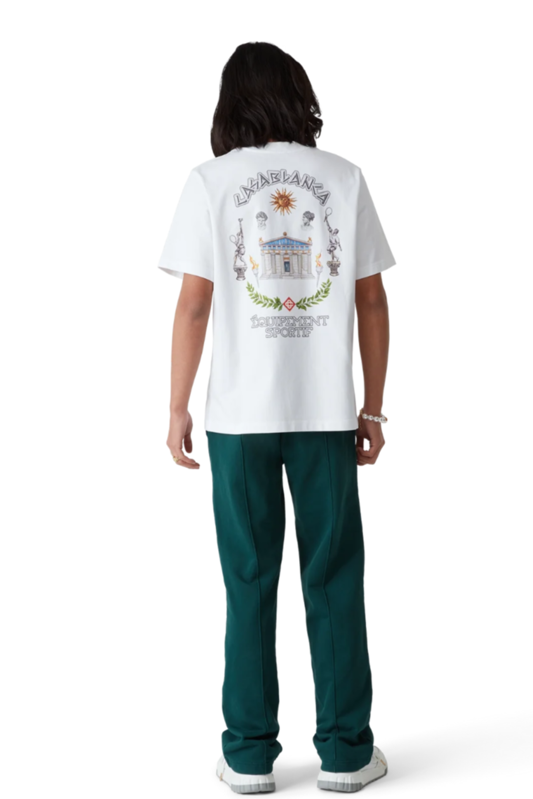 Casablanca Le Temple Du Sport T-Shirt White Men