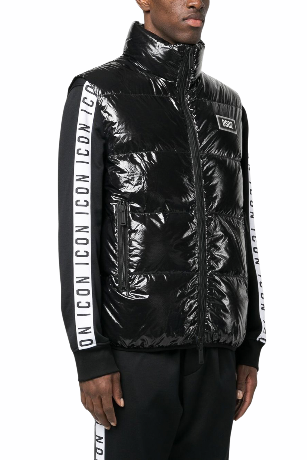 Dsquared2 Nylon down vest black