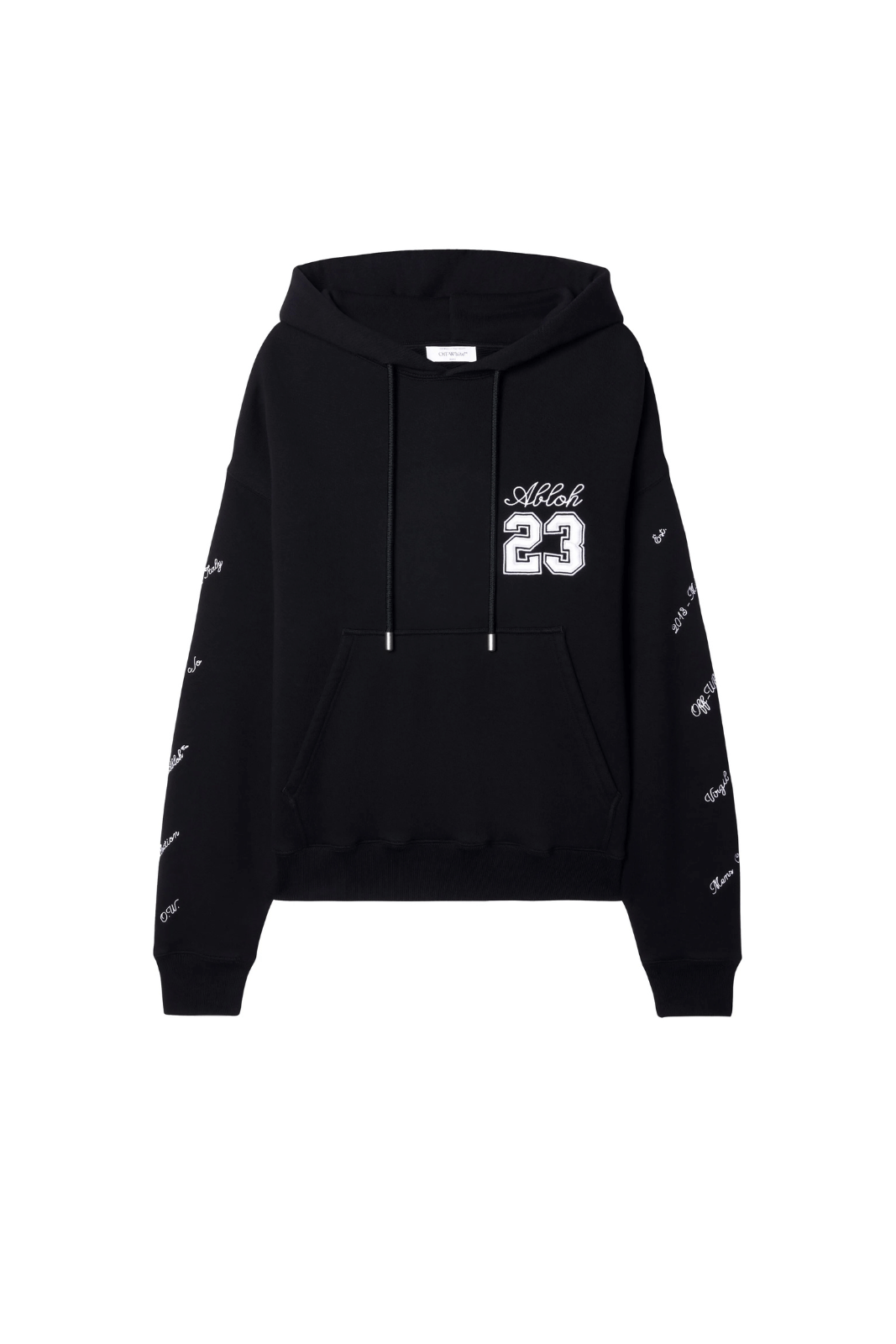 Суичър с качулка и бродирано лого на Off-White 23 Skate