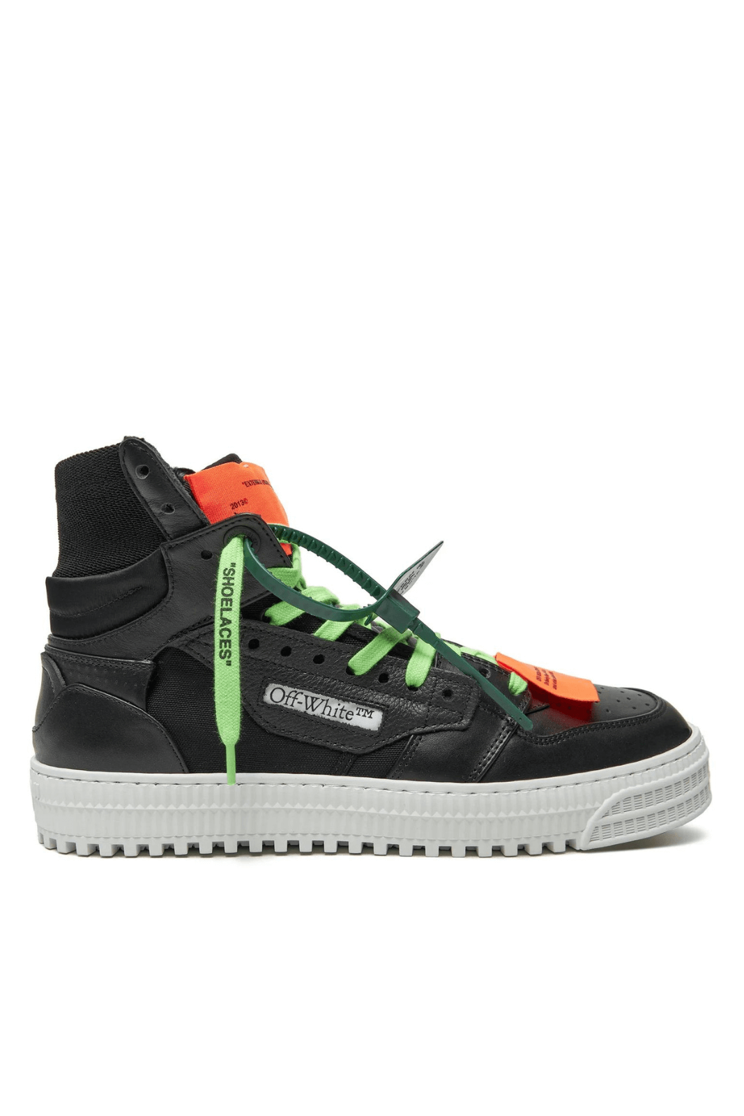 Ниски маратонки Off-White 3.0 Court Черни Зелени Оранжеви