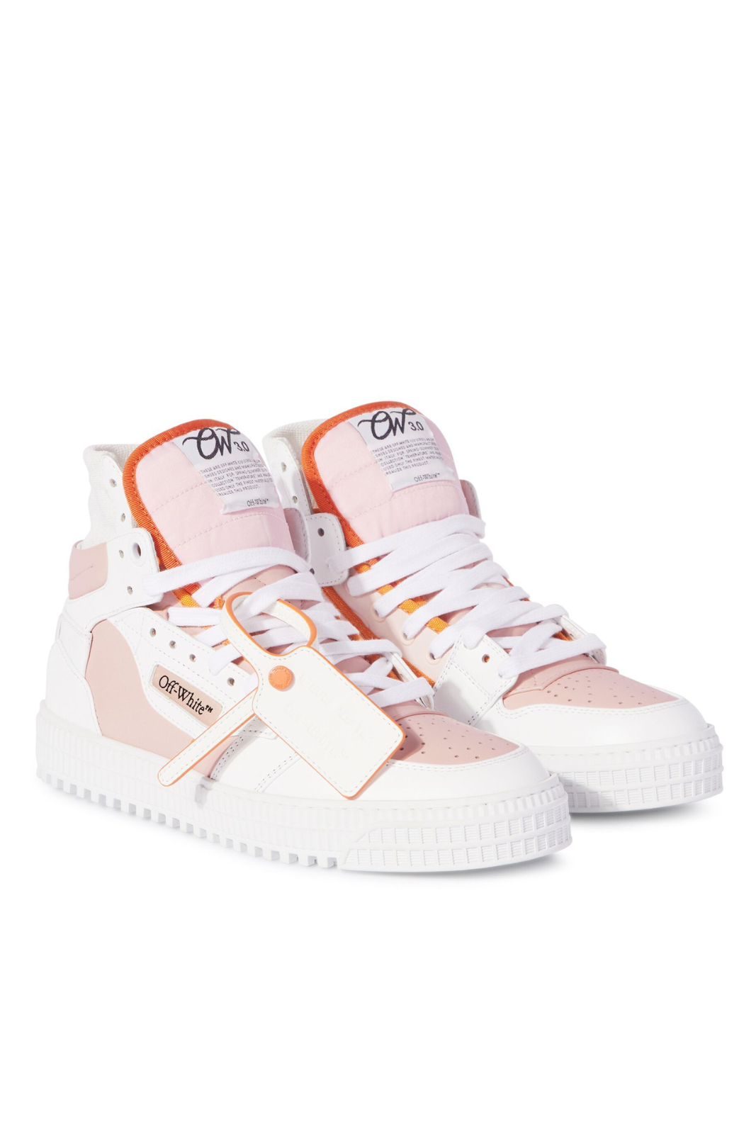 Маратонки Off-White 3.0 Off Court, меко розово и бяло