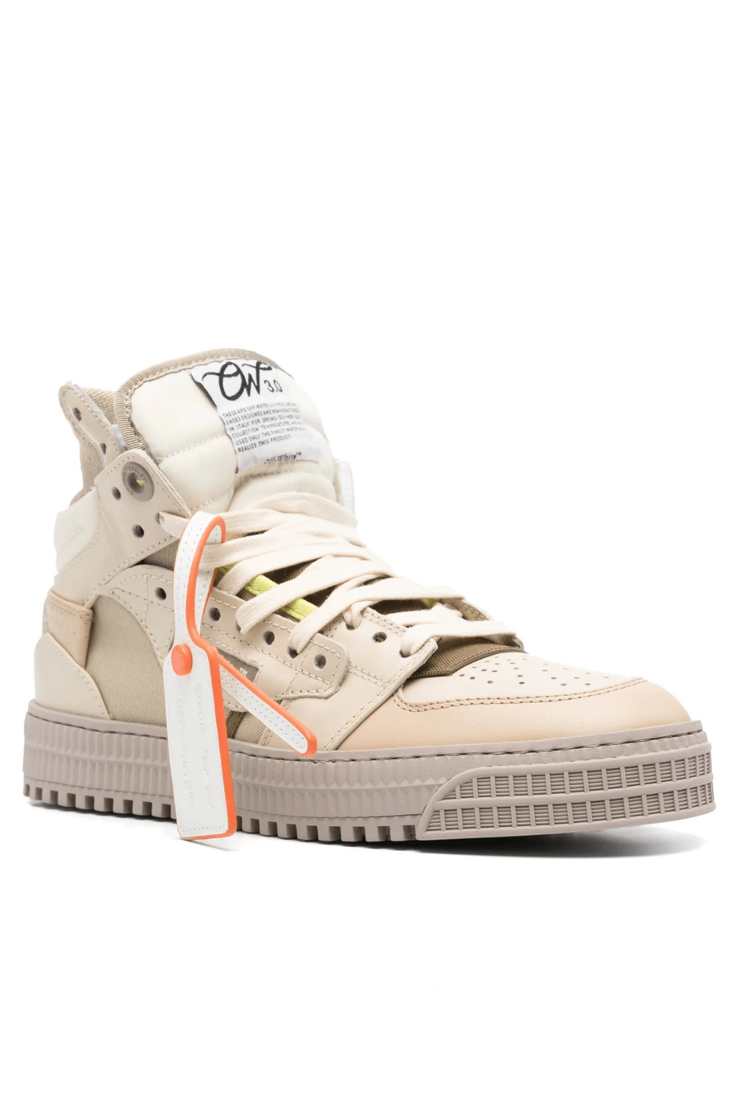 Дамски маратонки Off-White 3.0 Off Court, бежови