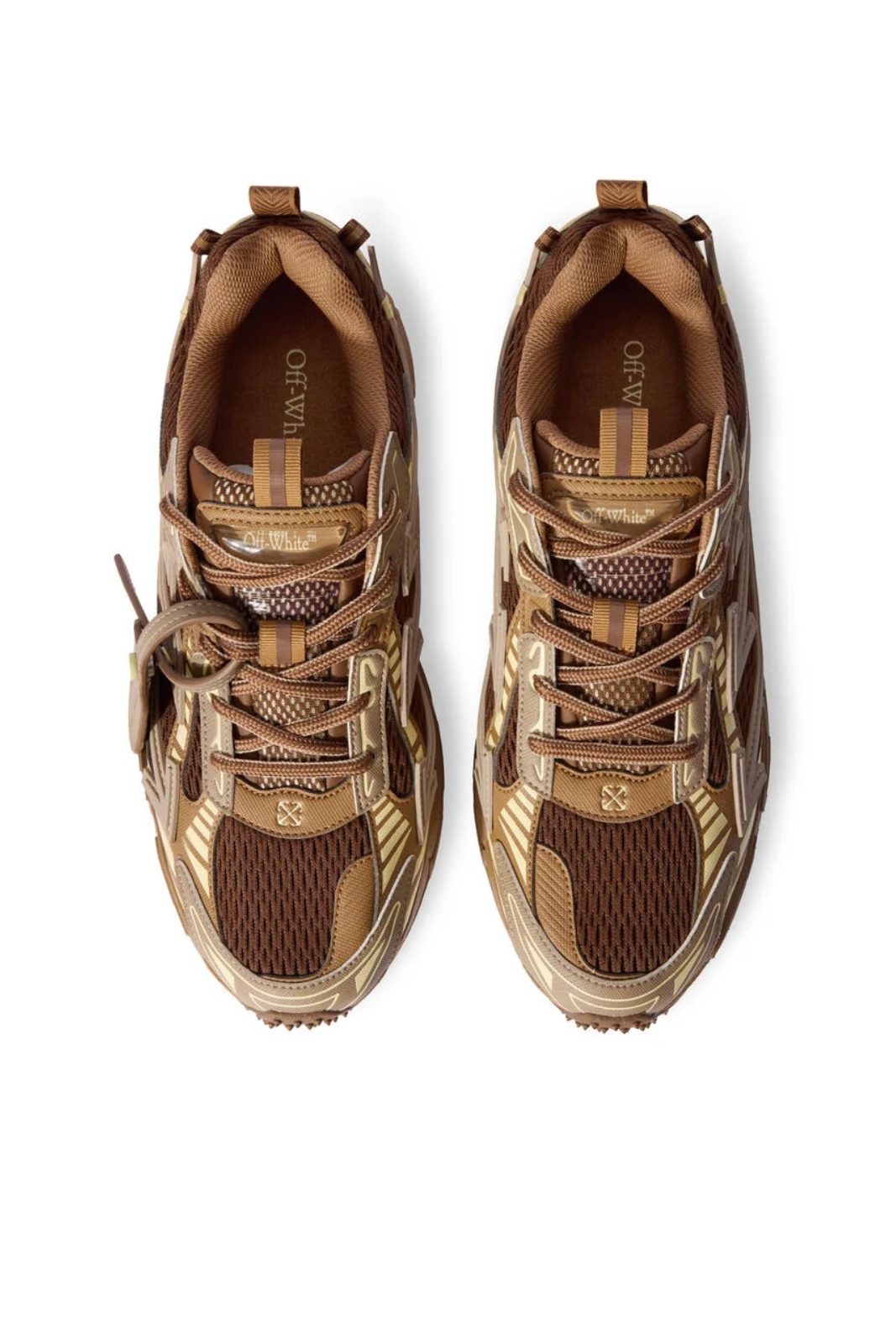 Off-White Be Right Back Sneakers Brown