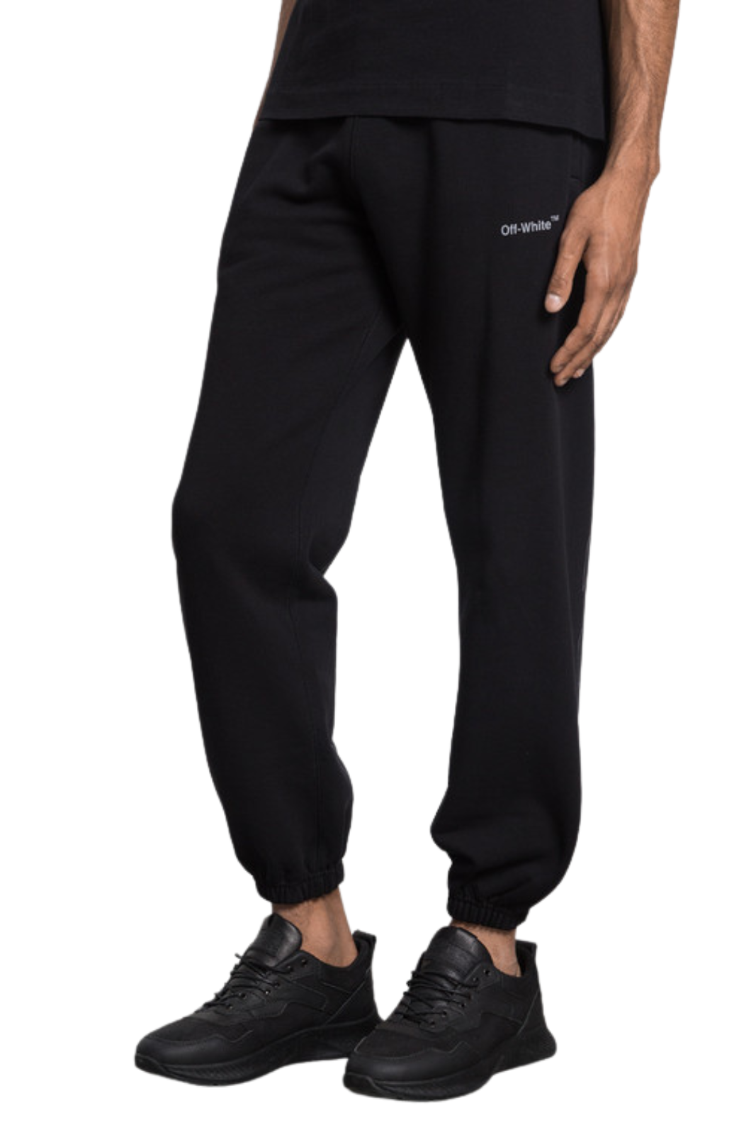 Черни джогери Off-White с лого