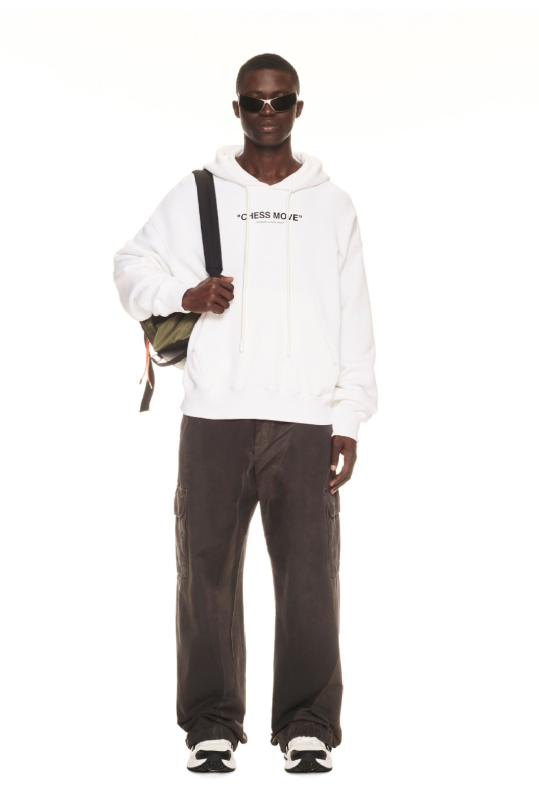 Пуловер Moncler от памук и кашмир в кобалтово синьо