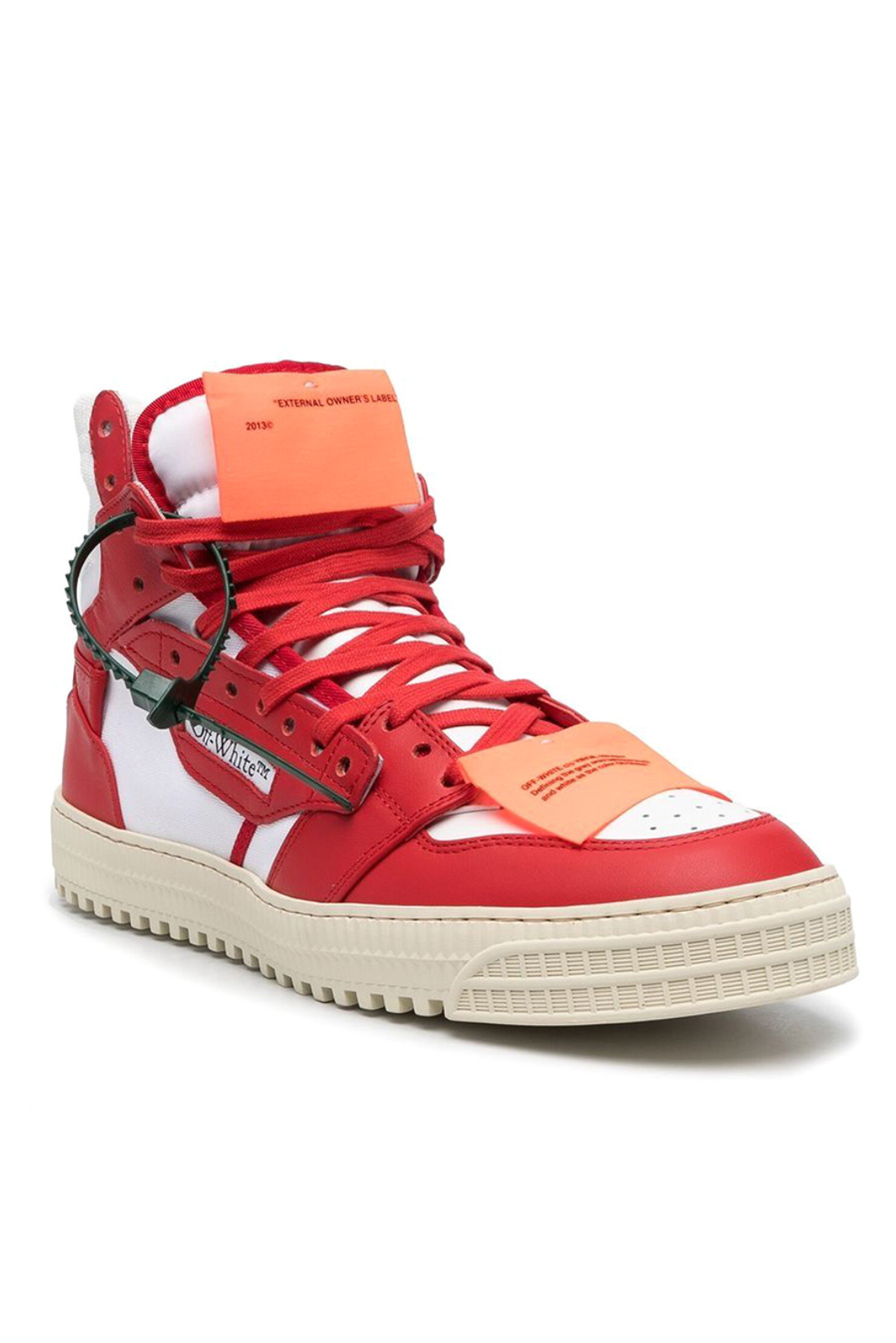 Off-White Court 3.0 Red/White Sneakers