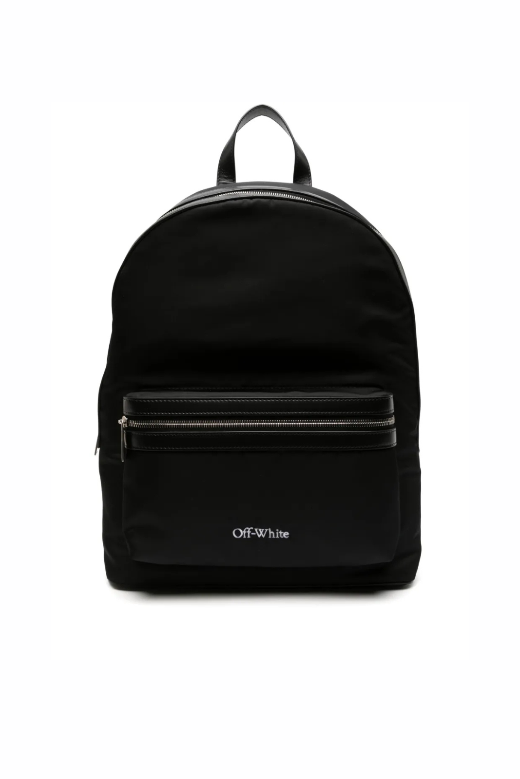 Off-White embroidered-logo backpack Black