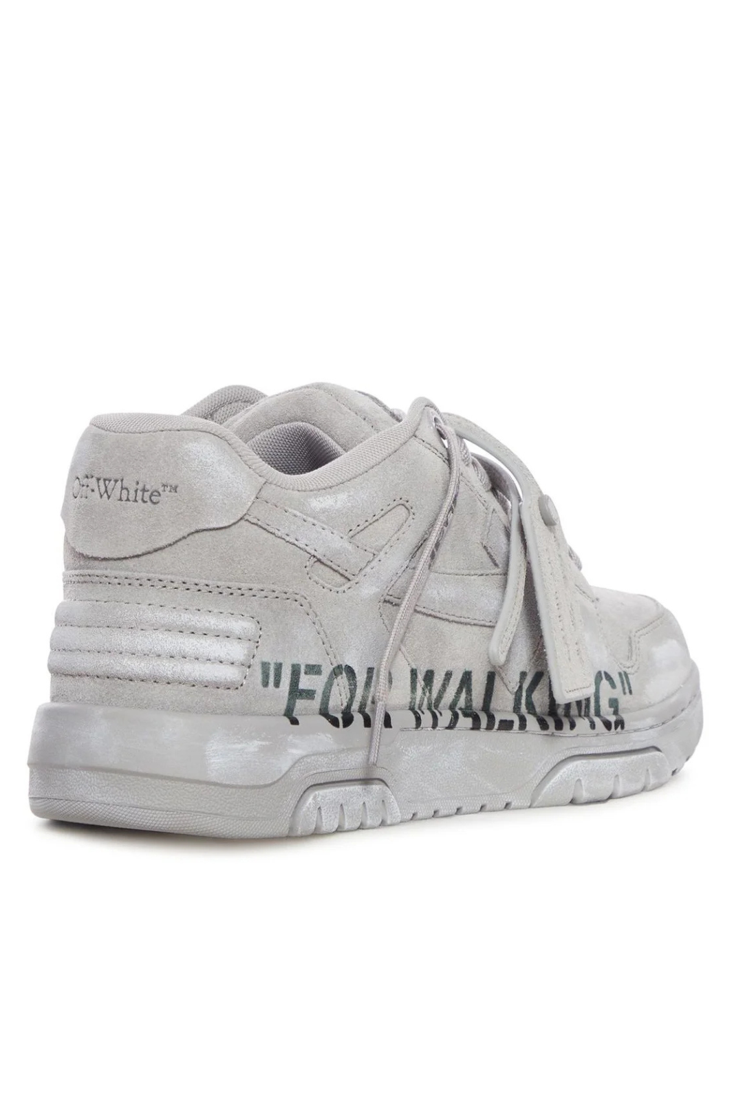 Off-White For Walking Lace-Up Sneakers Grey