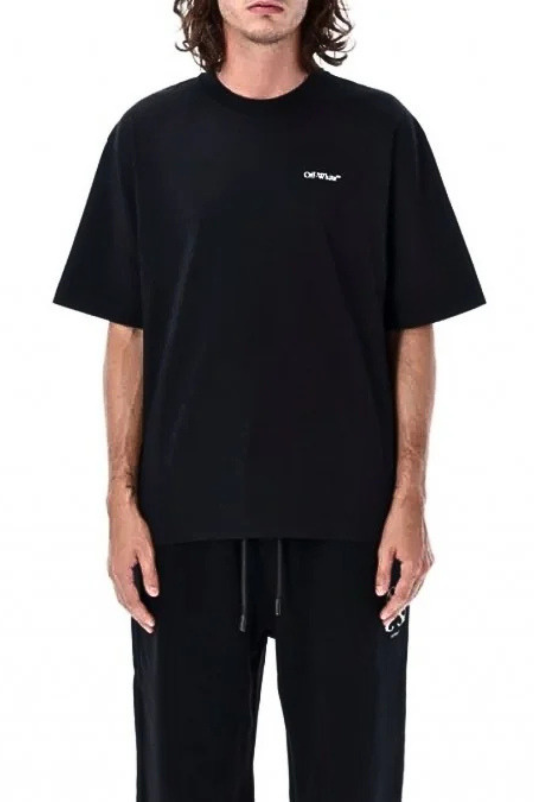 Off-White Lunar Arrow Skate Fit Black T-Shirt