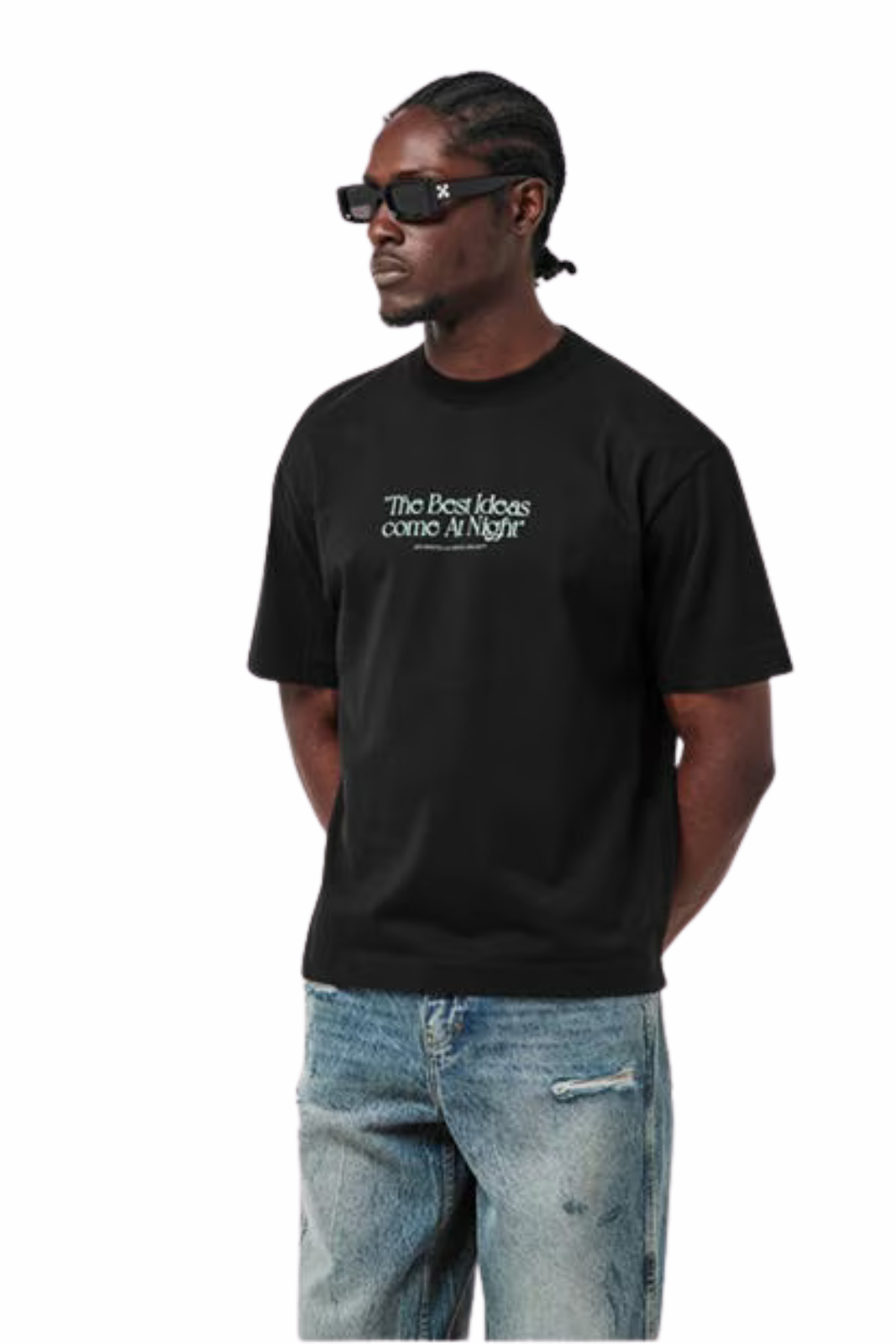 Off-White Men's Best Ideas Cotton Short Sleeve Crew Neck T-Shirt
