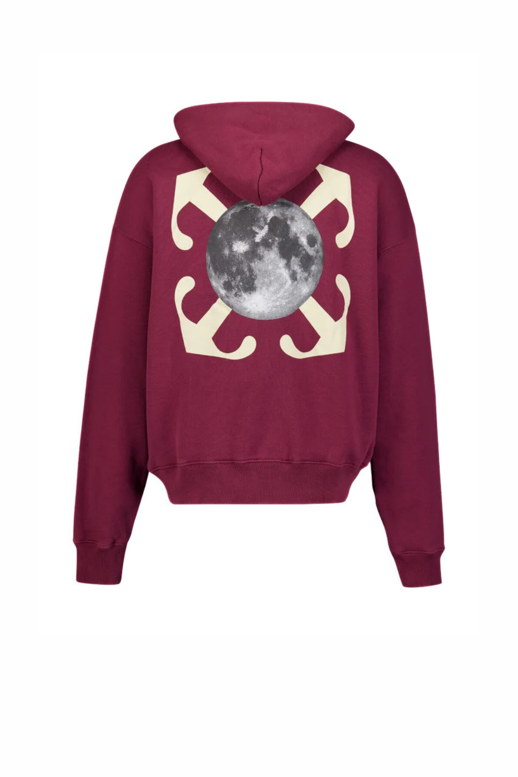 Пуловер Moncler от памук и кашмир в кобалтово синьо