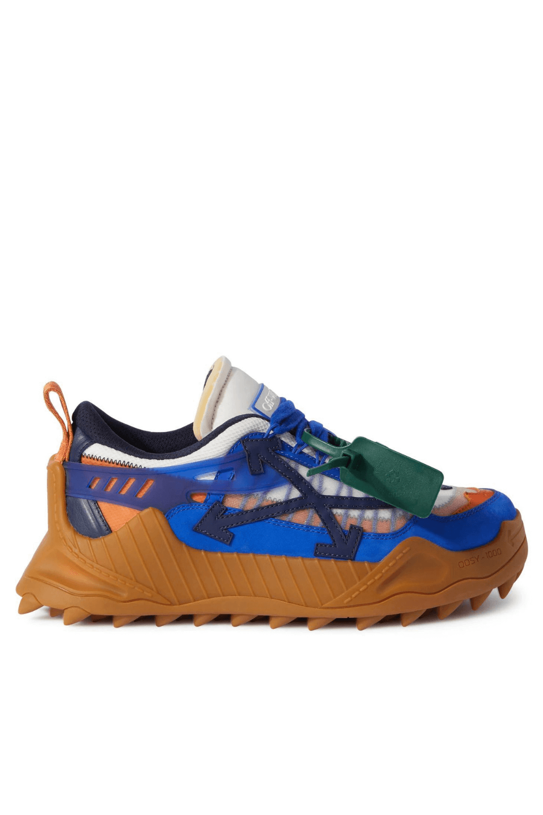 Off White Odsy 1000 Бяло, кафяво и синьо