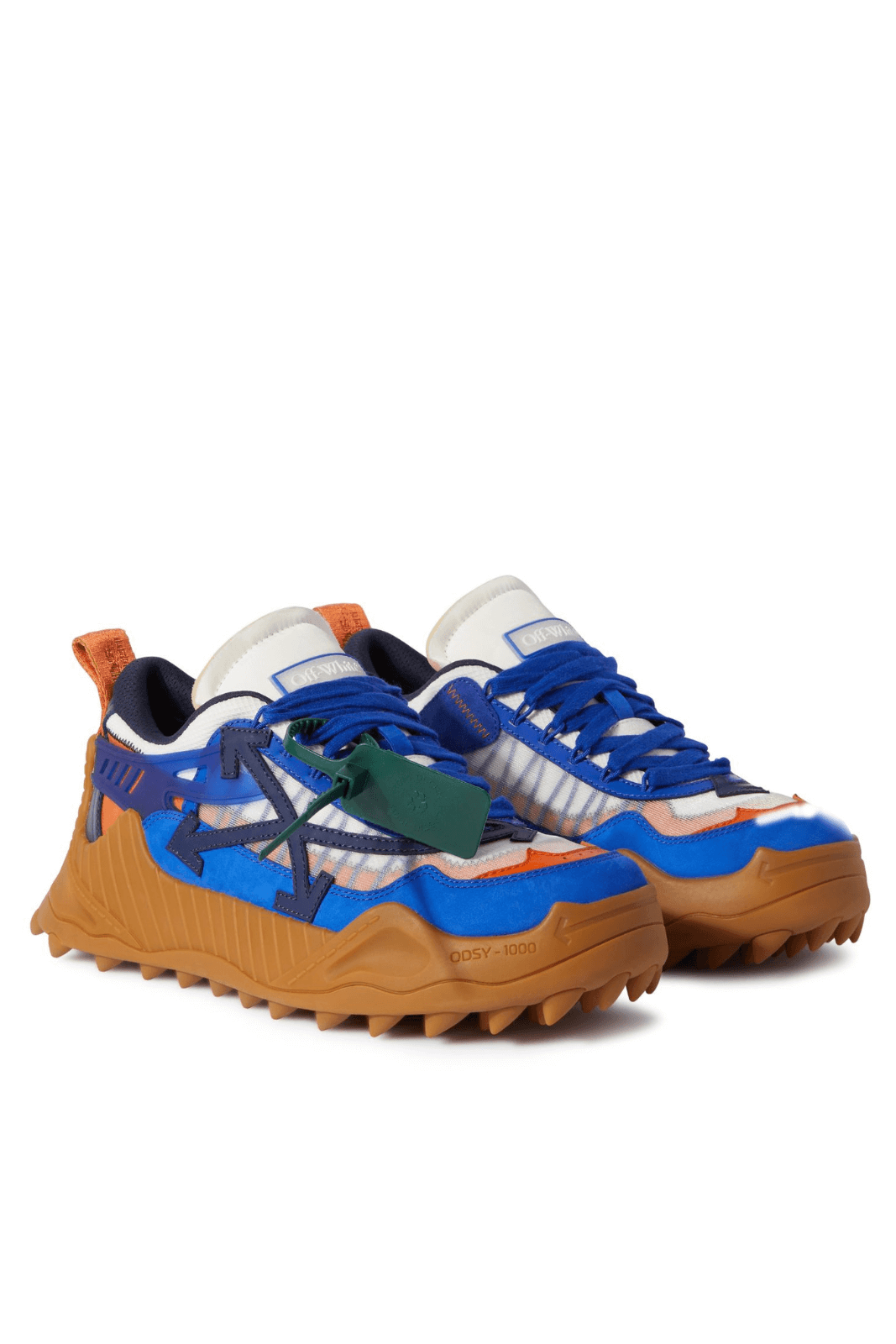 Off White Odsy 1000 Бяло, кафяво и синьо