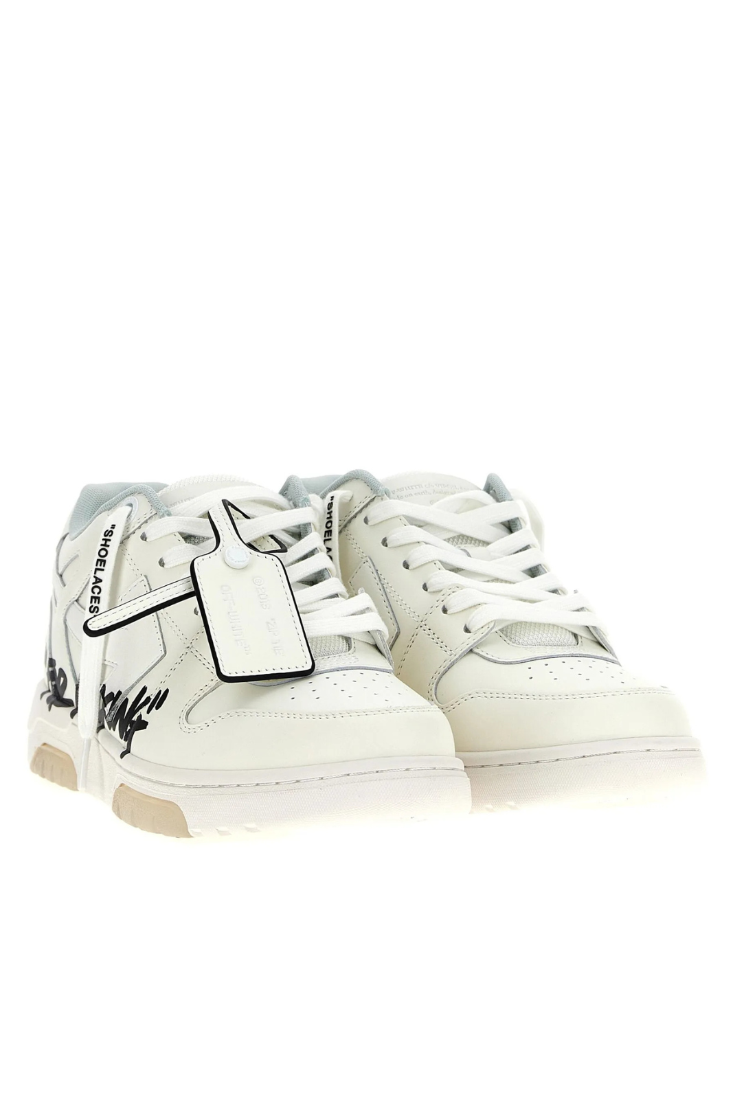 Кецове Off-White Out Of Office 'For Walking' бяло-черно
