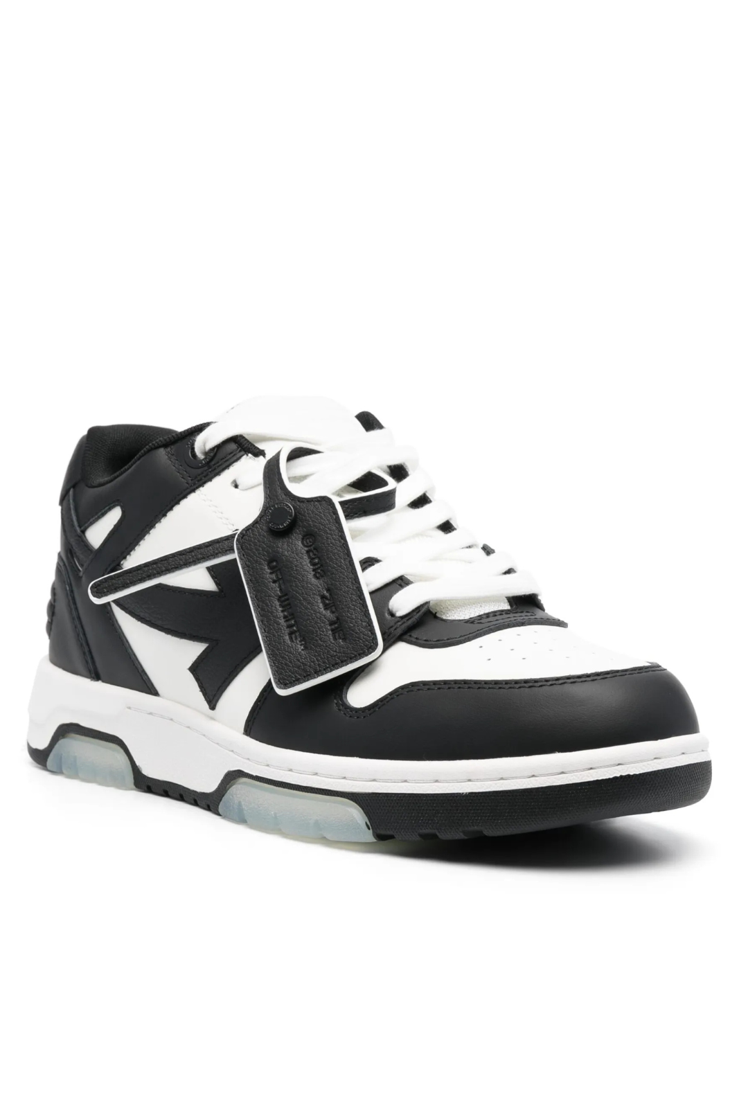Off-White Out Of Office Black/White lace-up sneakers